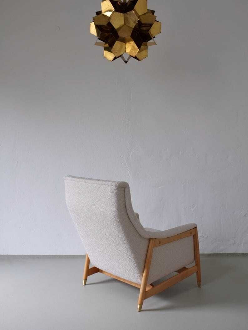 Folke Ohlsson Lounge Chair For Duxello | Sweden | 1950s photo buy