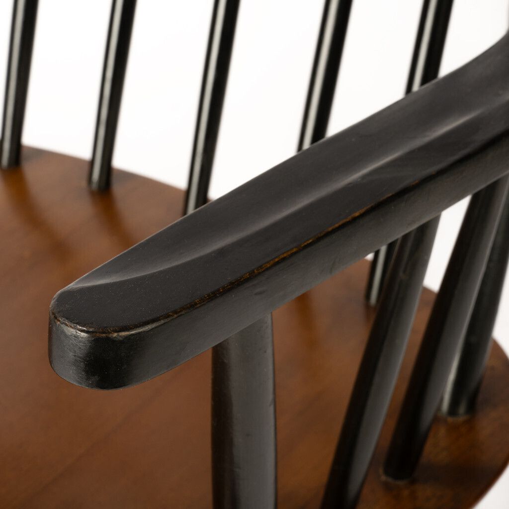 photo furniture Rocking Chair, 1960s, Vintage, By Varjosen Puunjalostus