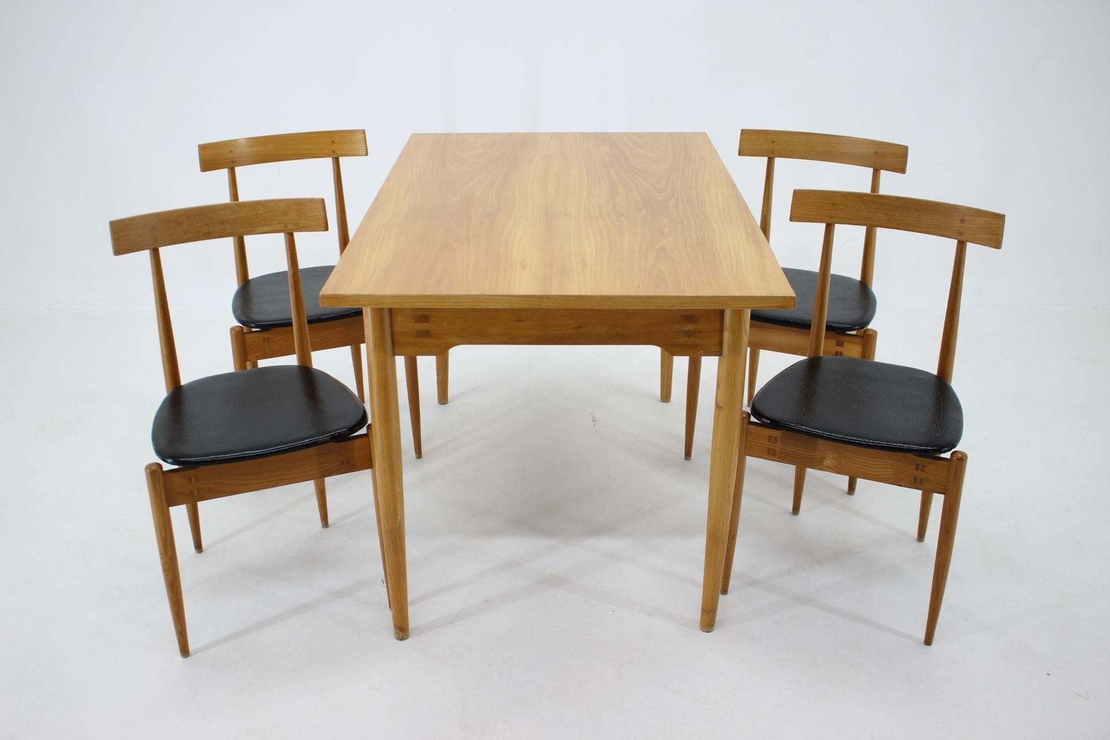 1960s Rare Alan Fuchs Dining Set By Uluv, Czechoslovakia photo furniture