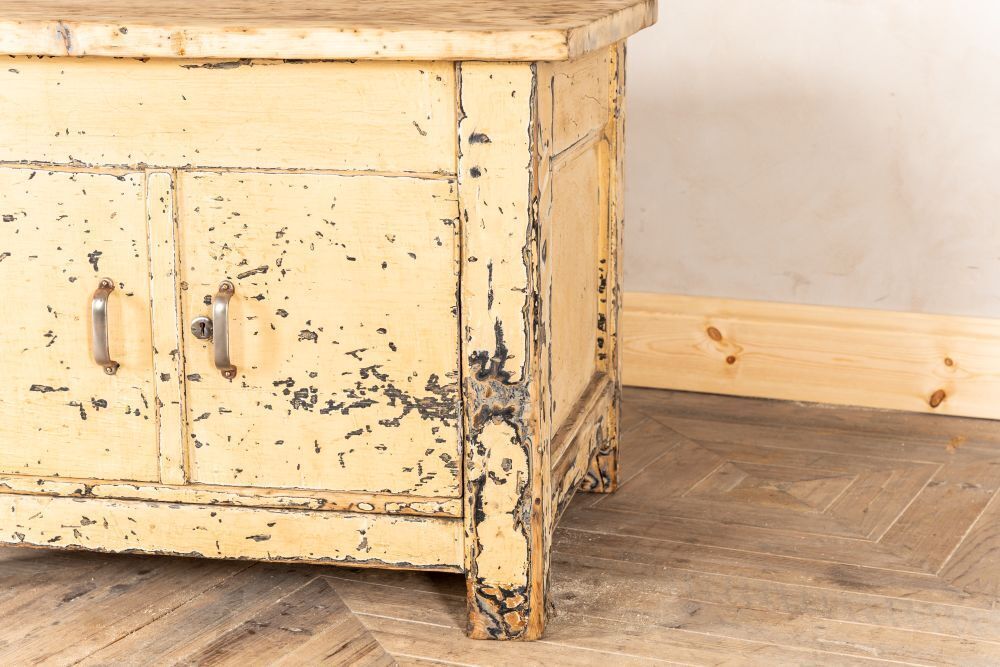 Small Pine Boot Storage Cupboard photo Furniture