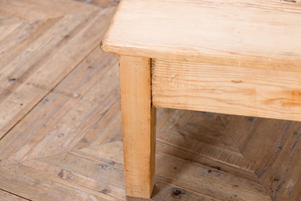 Vintage Antique Style Pitch Pine Coffee Table photo buy