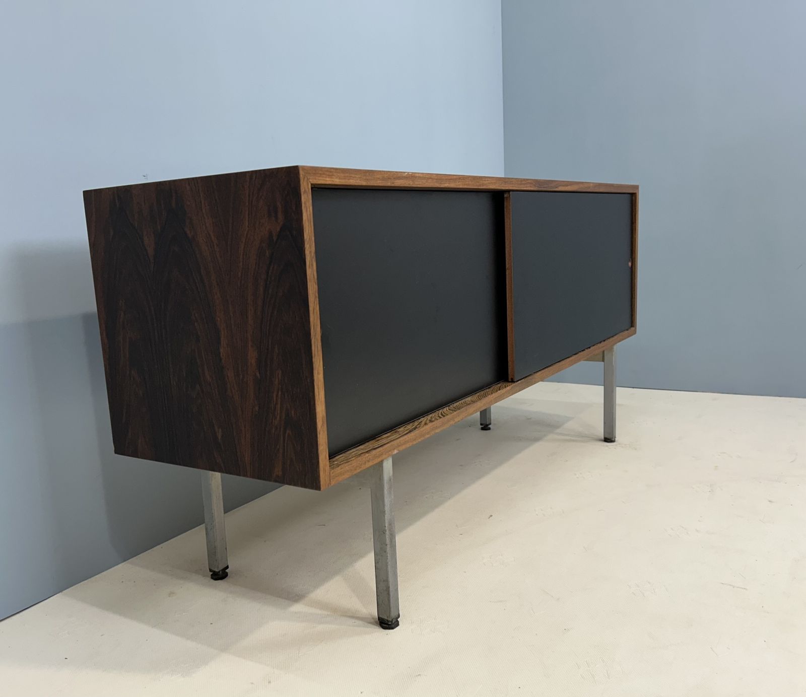 Mid Century Hardwood Sideboard photo Furniture
