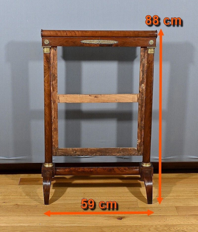 photo buy Mahogany Fireplace Screen, Empire Period – Early 19th Century