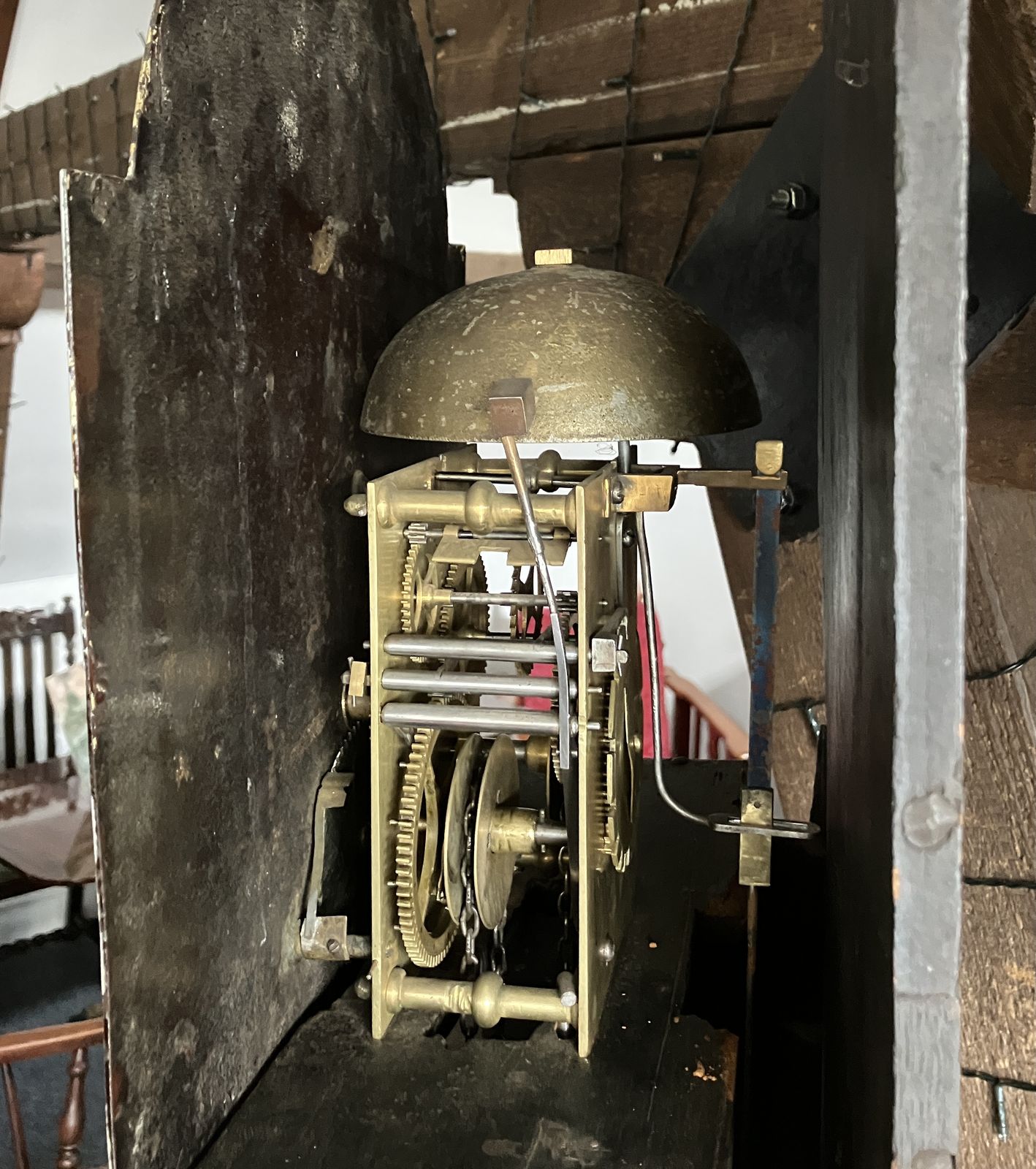 30 Hour Oak Longcase Clock, By Richard Prew Of Tewksbury, Circa 1800 photo buy