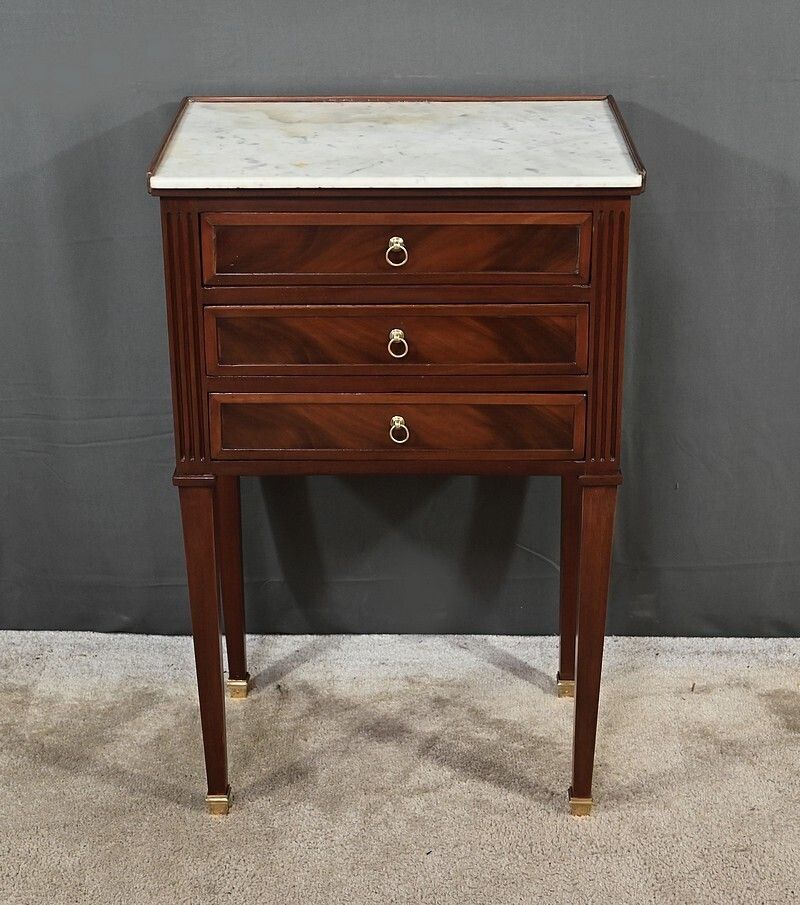 Small Mahogany Chest Of Drawers, Louis XVI Style – Part 2 Of The 19th Century photo furniture