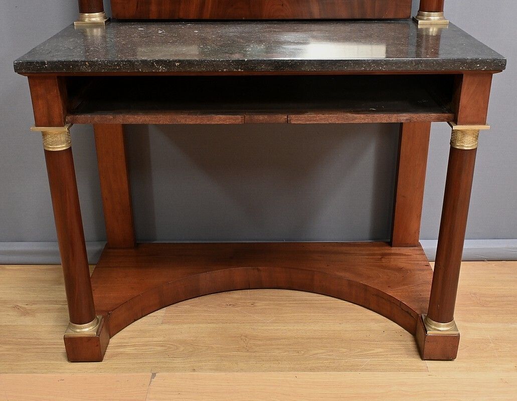 photo vintage Mahogany Dressing Table, Empire Period – Early 19th Century