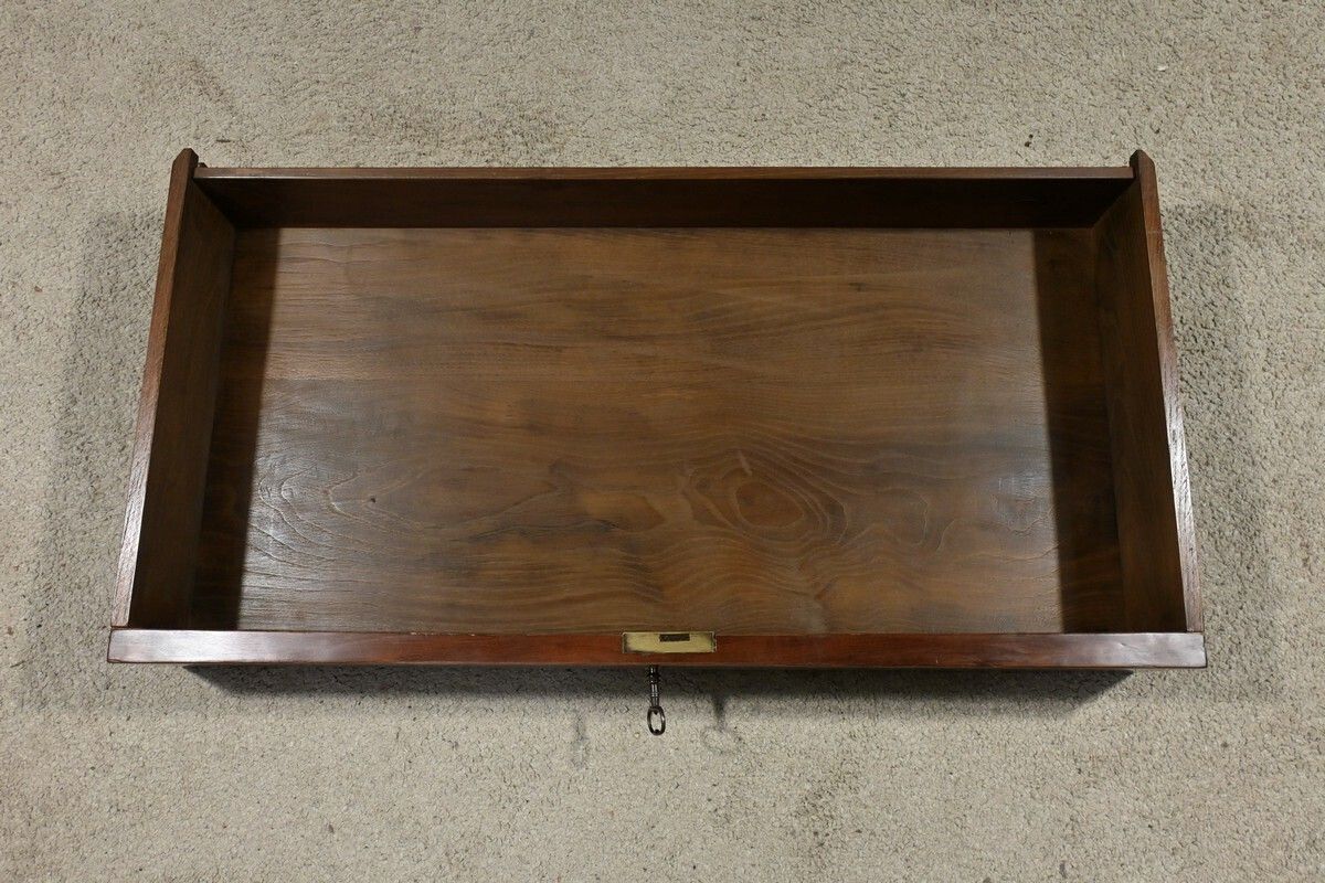 Furniture Mahogany Veneer Sideboard, Directoire Period – Early 19th Century photo