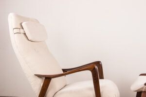 photo vintage Large Scandinavian Armchair By Folke Ohlsson For Westnofa 1960