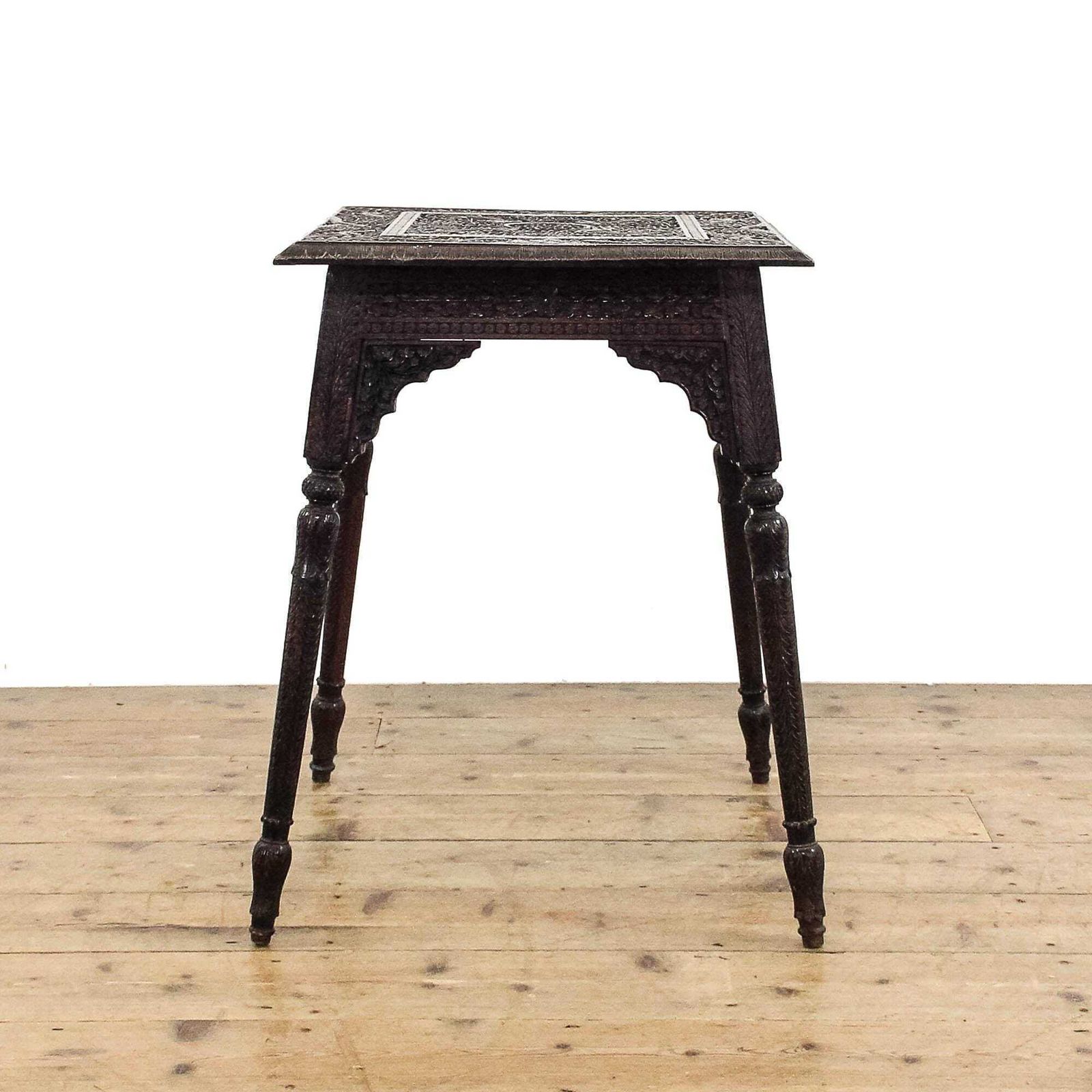 Antique Anglo Indian Carved Side Table | Antique Side Table | Antique Carved Tables | Console Table photo 595.0