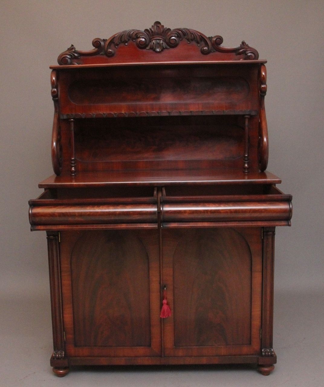 19th Century Mahogany Chiffonier photo 1750.0
