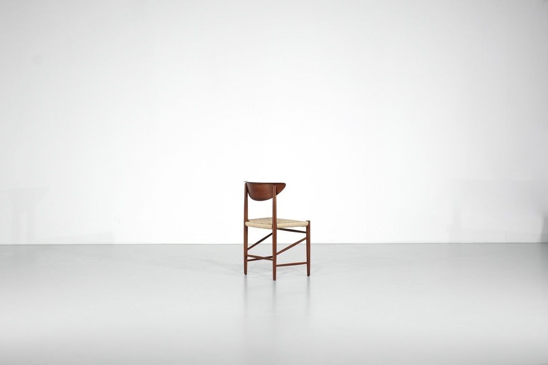 Chair " 316 "By Peter Hvidt & Mölgaard Nielsen For Søborg Møbelfabrik.