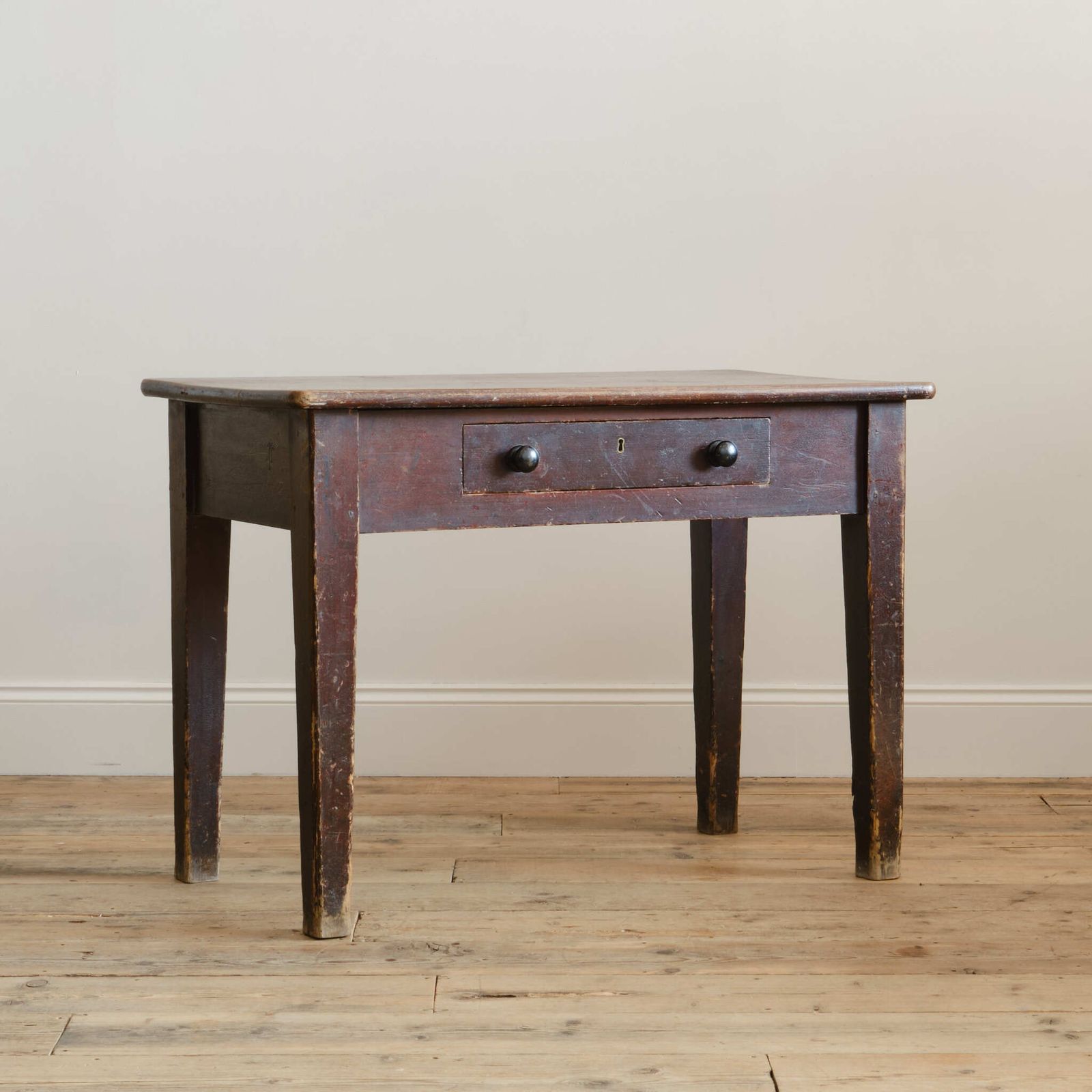 19th Century Pine Side Table  With Provenance photo furniture