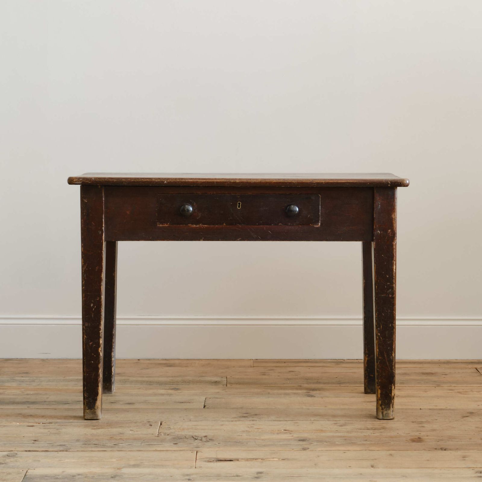 19th Century Pine Side Table  With Provenance photo for sale