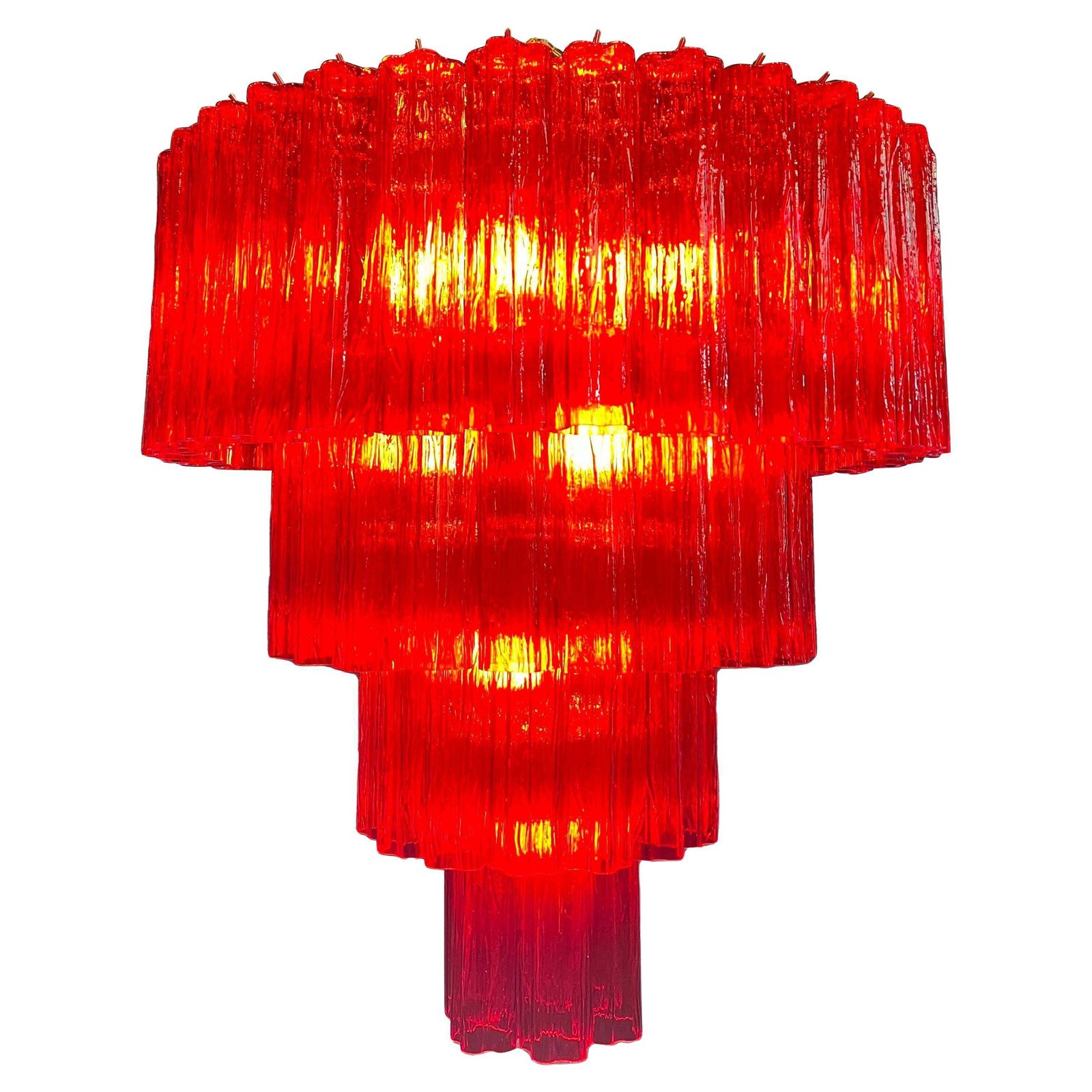 Elegant And Refined Italian Chandelier By Valentina Planta, Murano