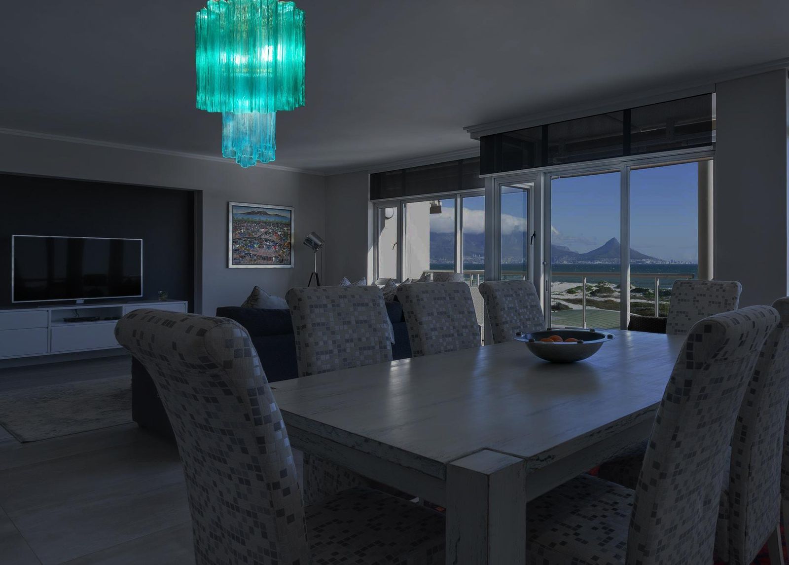 Elegant Italian Emerald Chandelier By Valentina Planta, Murano photo furniture