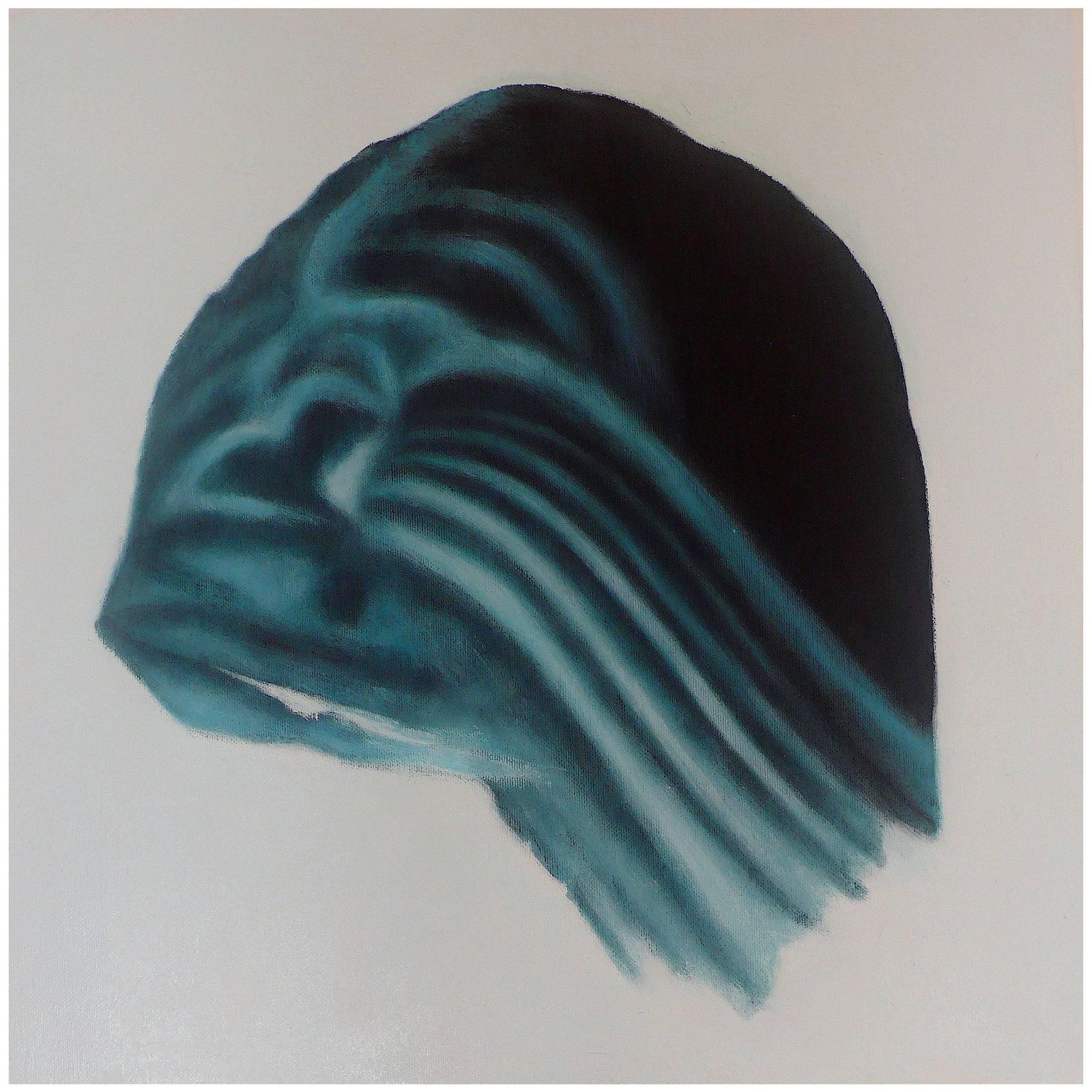 "Heavenly Body X" By Taeko Mima Oil On Canvas Painting, 1980