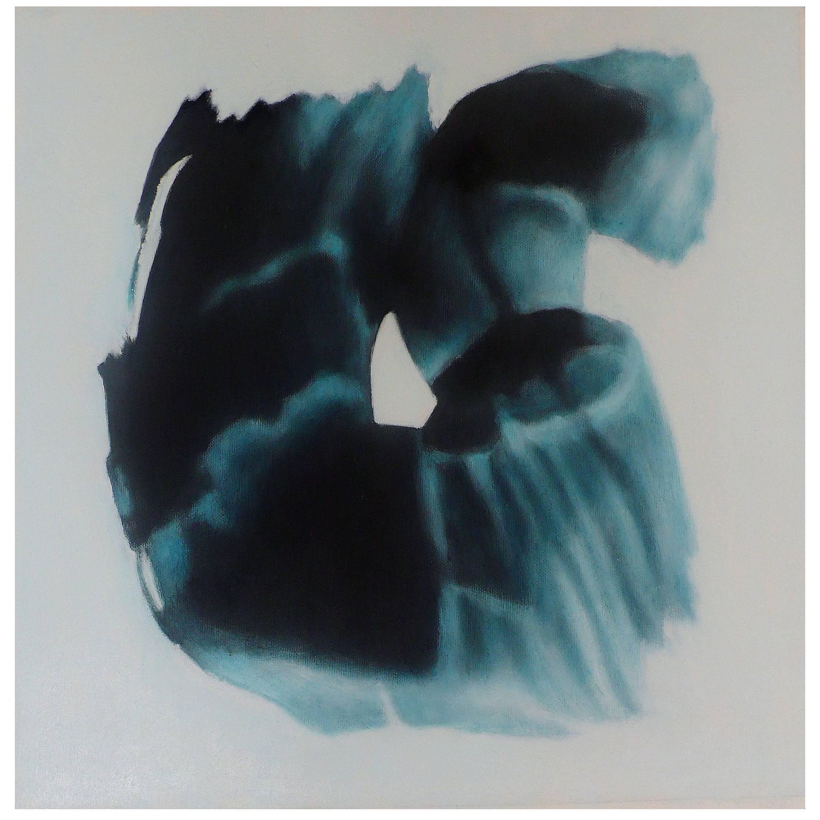 "Heavenly Body III" By Taeko Mima Oil On Canvas Painting, 1980