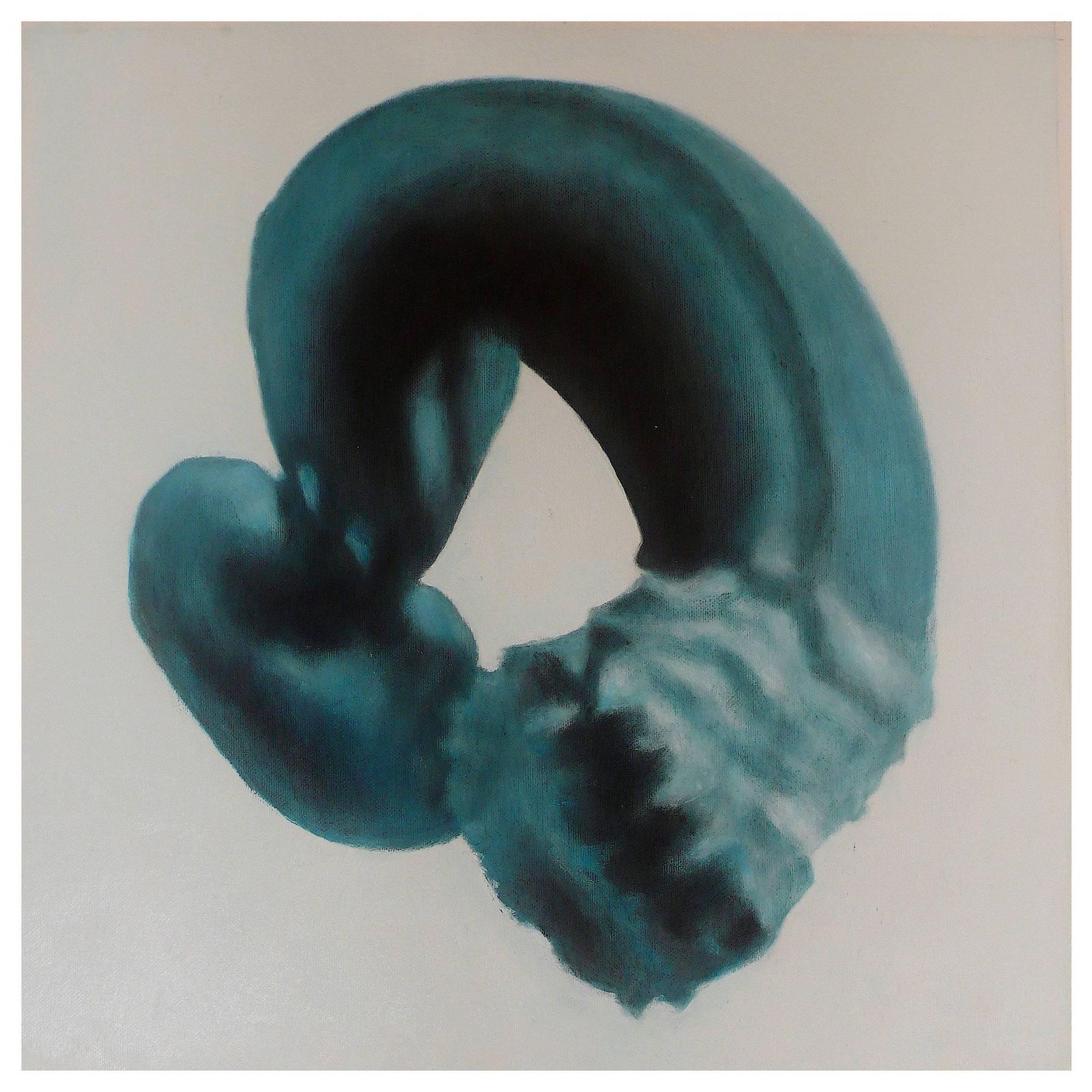 "Heavenly Body I" By Taeko Mima Oil On Canvas Painting, 1980