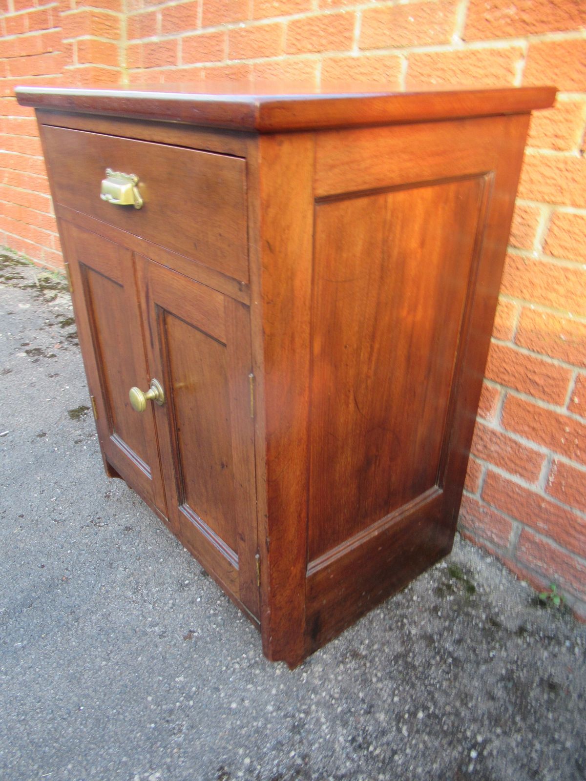Small Mahogany  Industrial  Cupboard, photo Furniture