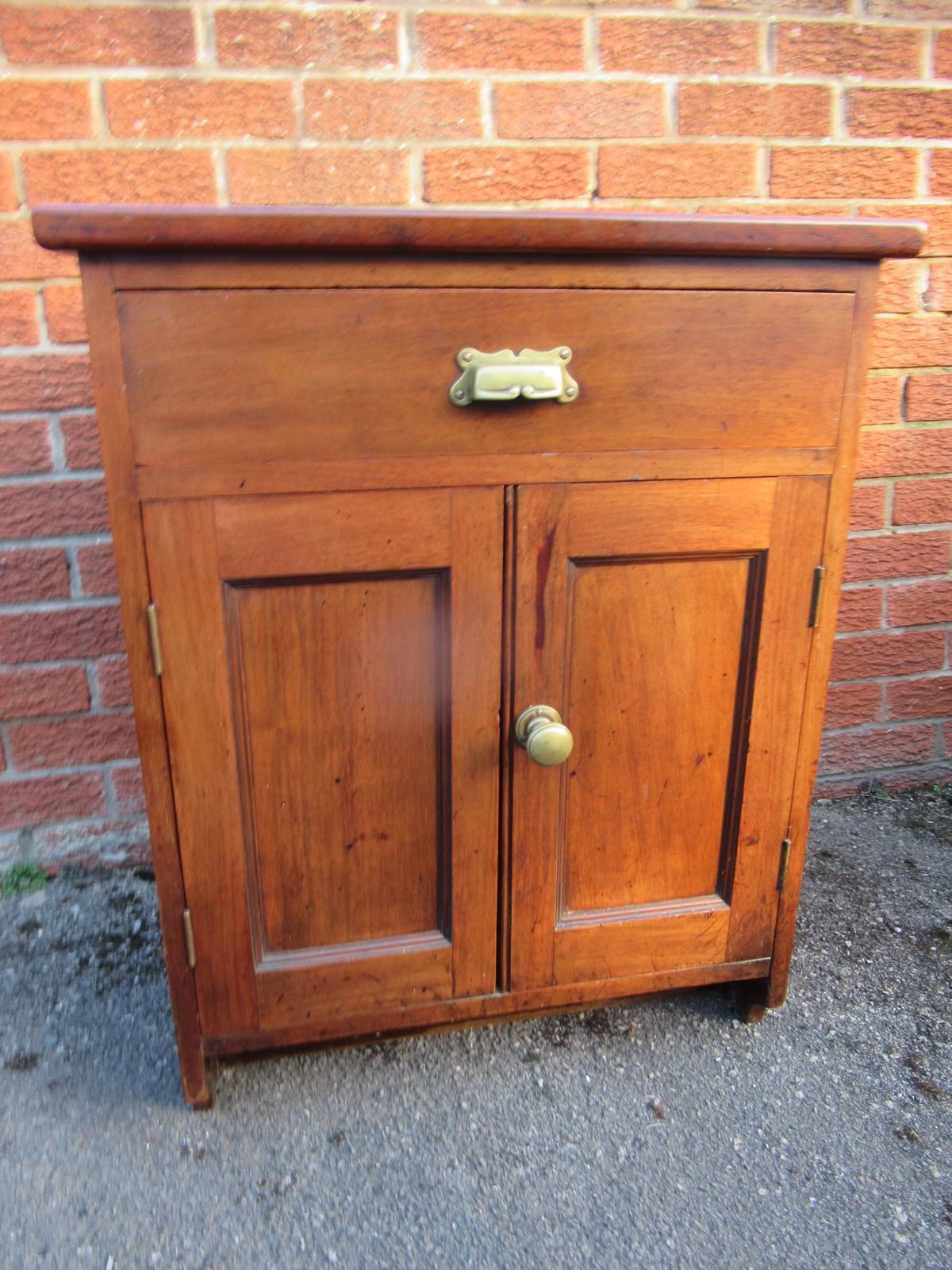 Small Mahogany  Industrial  Cupboard,