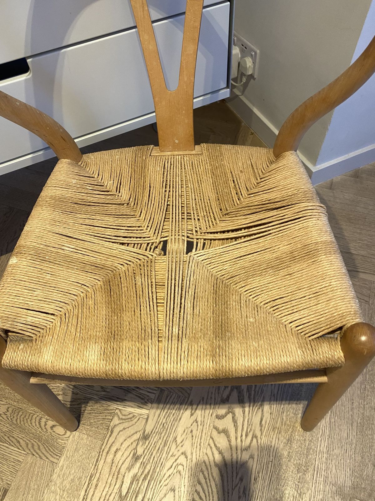 Wishbone Chair   Carl Hanson photo for sale