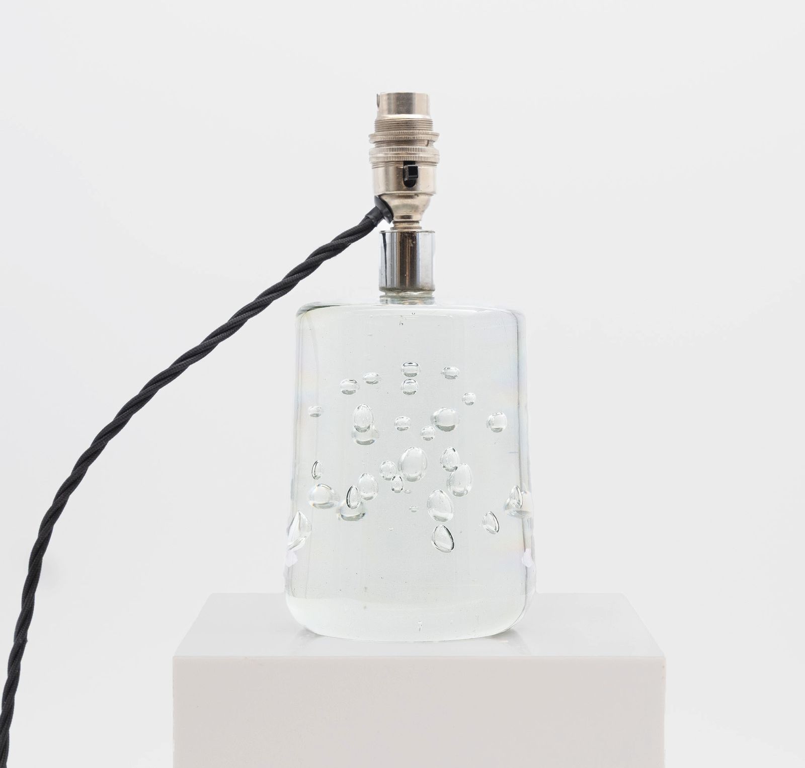 Josef Frank 1819 Cylindrical Glass Table Lamp For Svenskt Tenn Sweden Circa 1940 photo buy