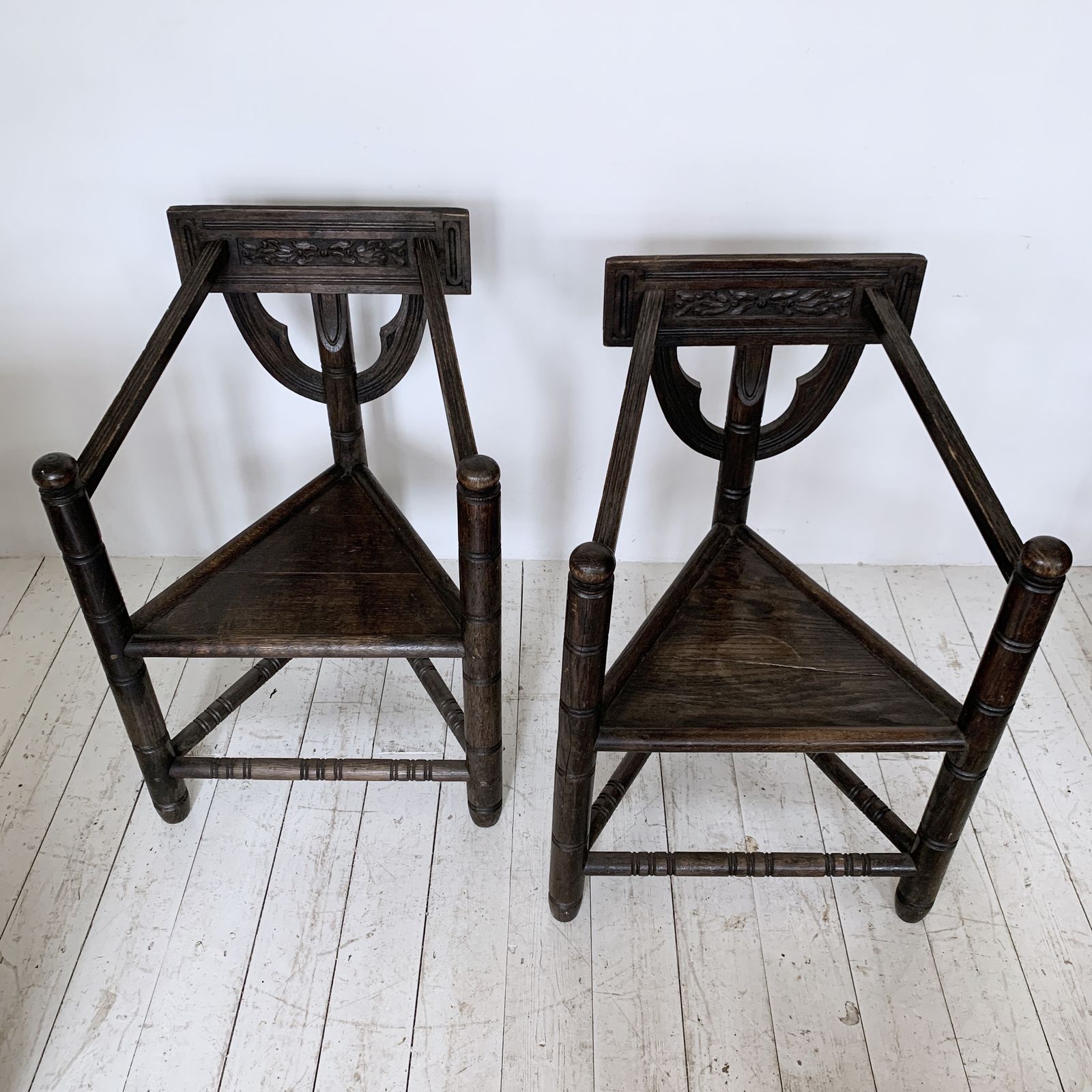 Pair Of Victorian Turner’s Chairs photo furniture