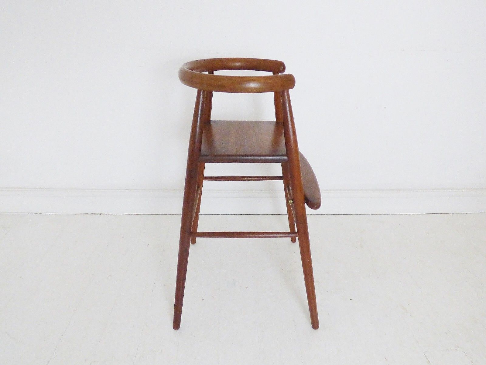 Stunning Vintage Danish Teak Nanna Ditzel 115 Children's High Chair 1950's photo furniture