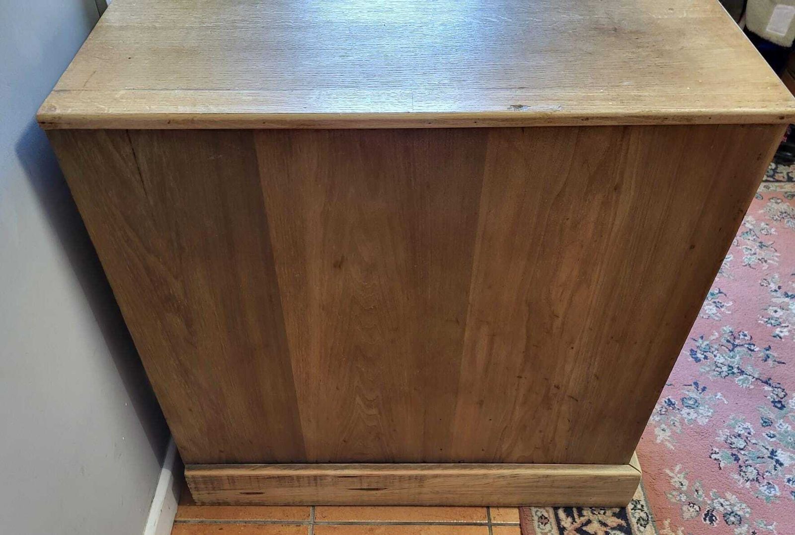 Victorian Five Drawer Collector’s Chest In Oak And Poplar (C.1880) photo for sale