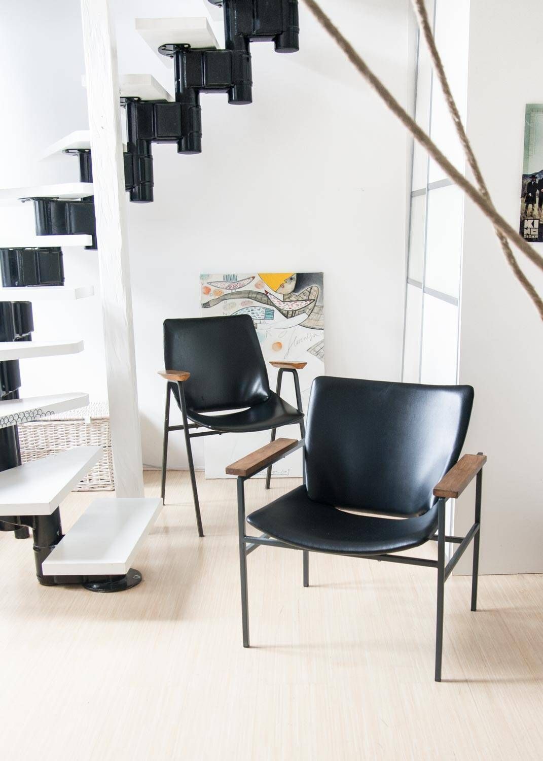 1099fk Shell Lupina Chair By Niko Kralj For Stol 1950s photo 1157.0