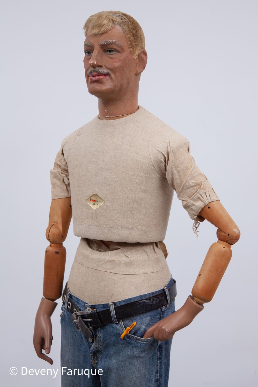 Male Mannequin Designed By Moth Figuren, Germany , 1930s photo Home Decor