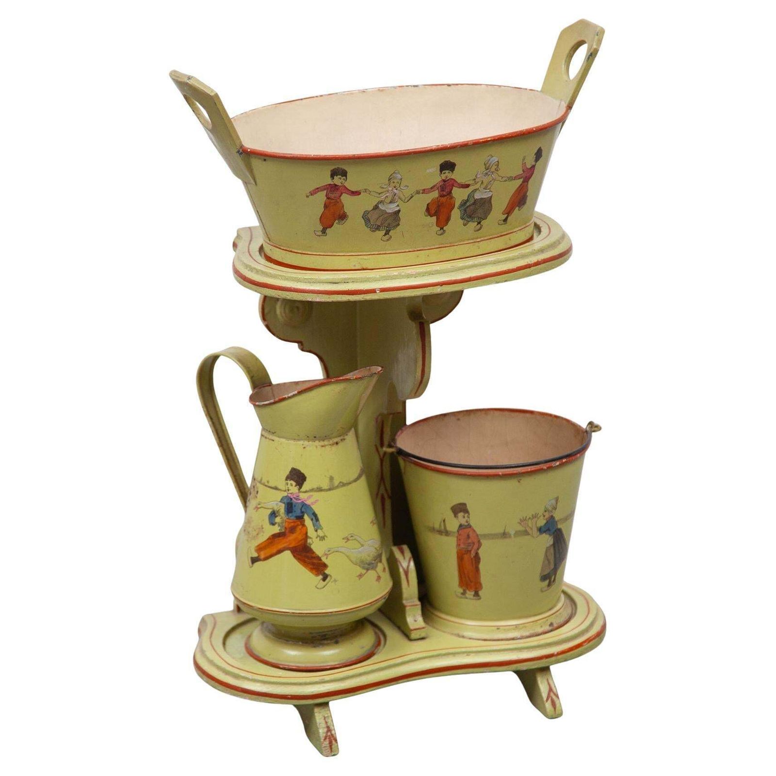 Art Nouveau Set Of Children Toys