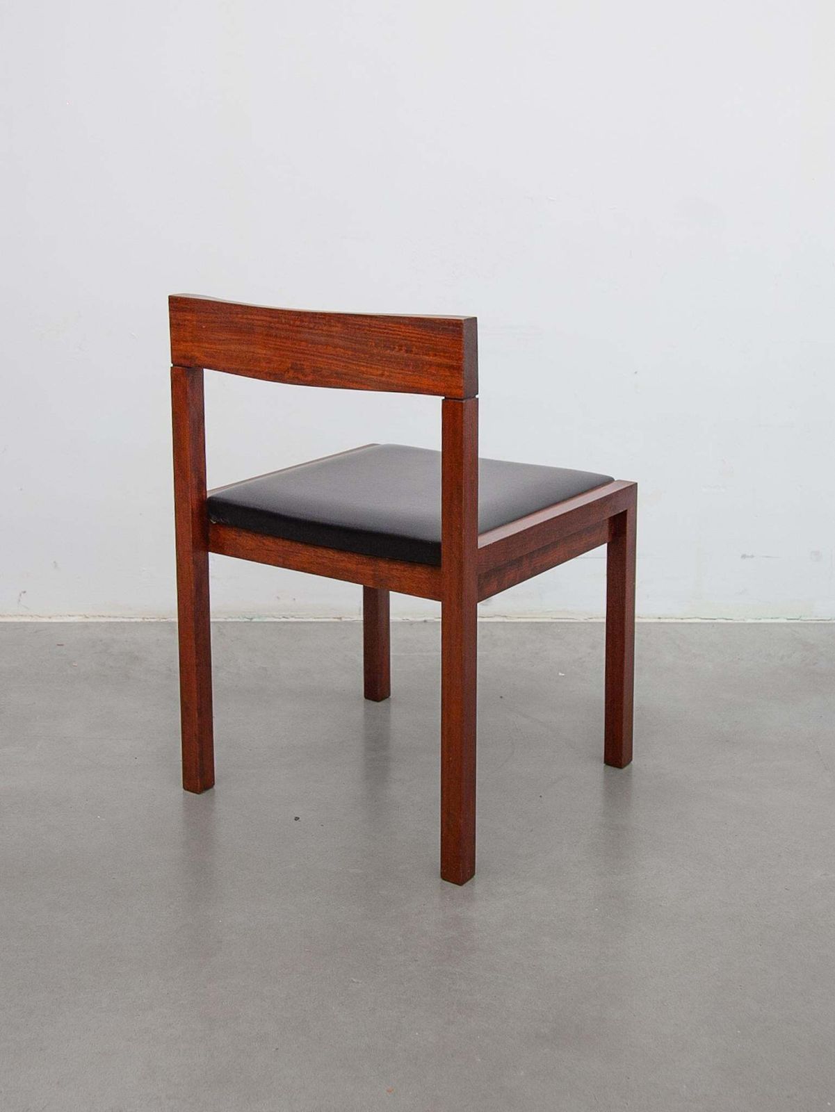 Set Of Six Minimalistic Dining Chairs Designed By Alfred Hendrickx, 1959 Belform photo vintage