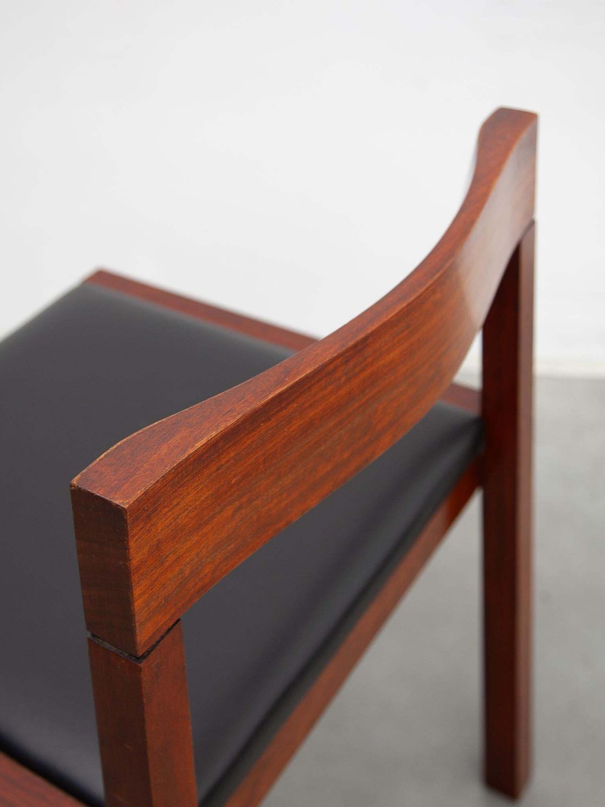 Furniture Set Of Six Minimalistic Dining Chairs Designed By Alfred Hendrickx, 1959 Belform photo