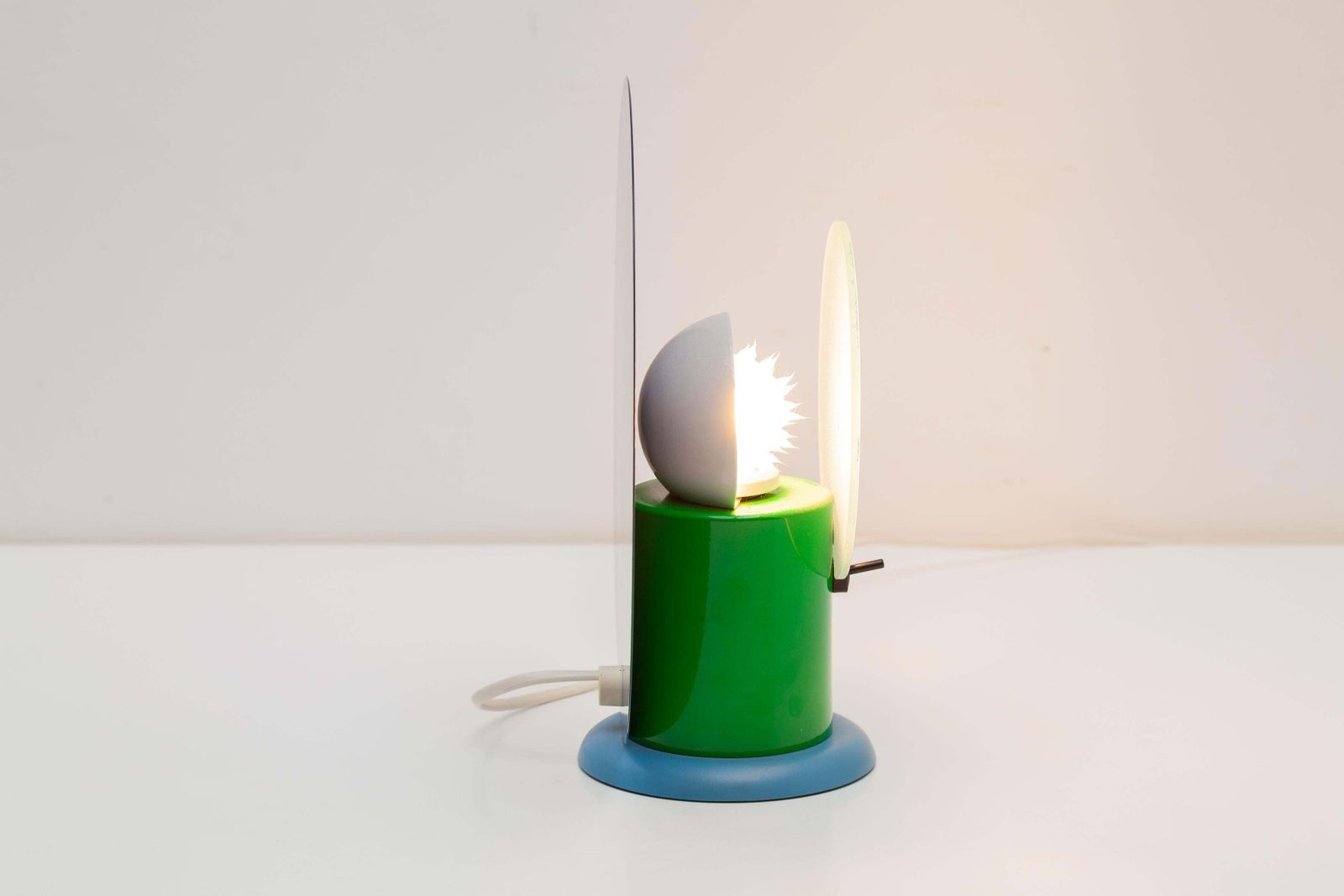 Model 'Round' Desk Lamp By Michel De Lucchi For Bieffeplast, Italy, 1983 photo 2330.0