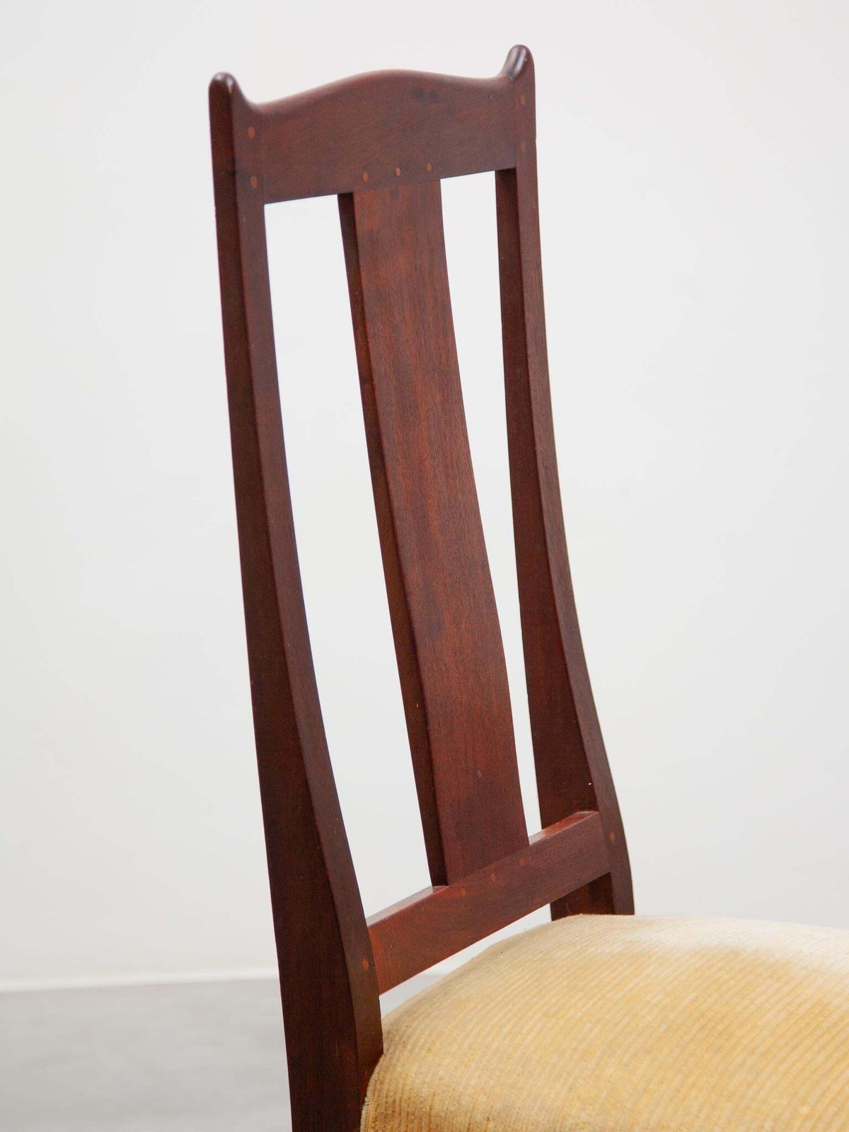 11630.0 Arts And Crafts Amsterdamse School Set Of Six Chairs By Jac. Van Den Bosch, 1909 photo