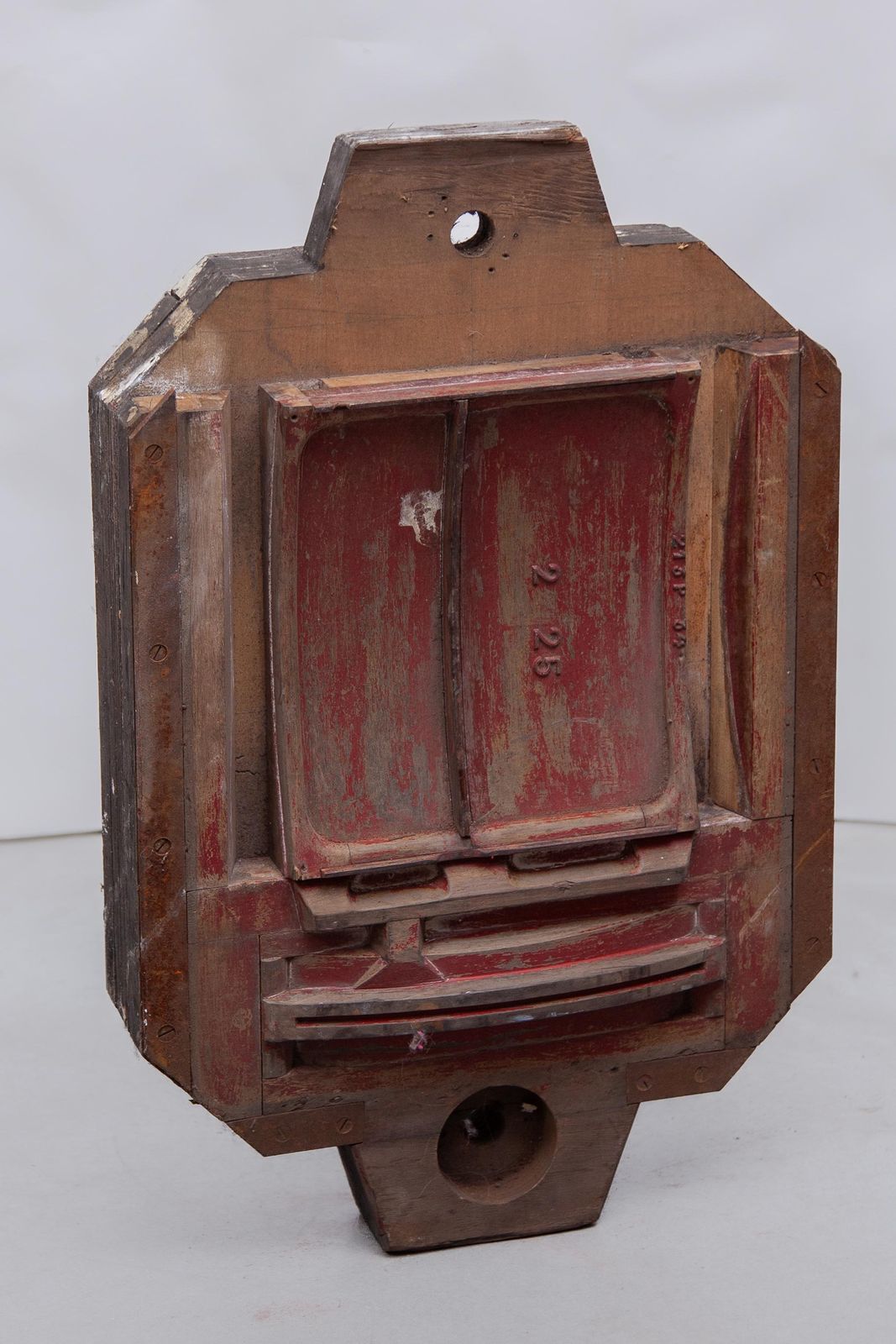 1950s Wooden Sculptures Industrial Foundry For Molded Car Parts, Set Of Four photo 2013.0