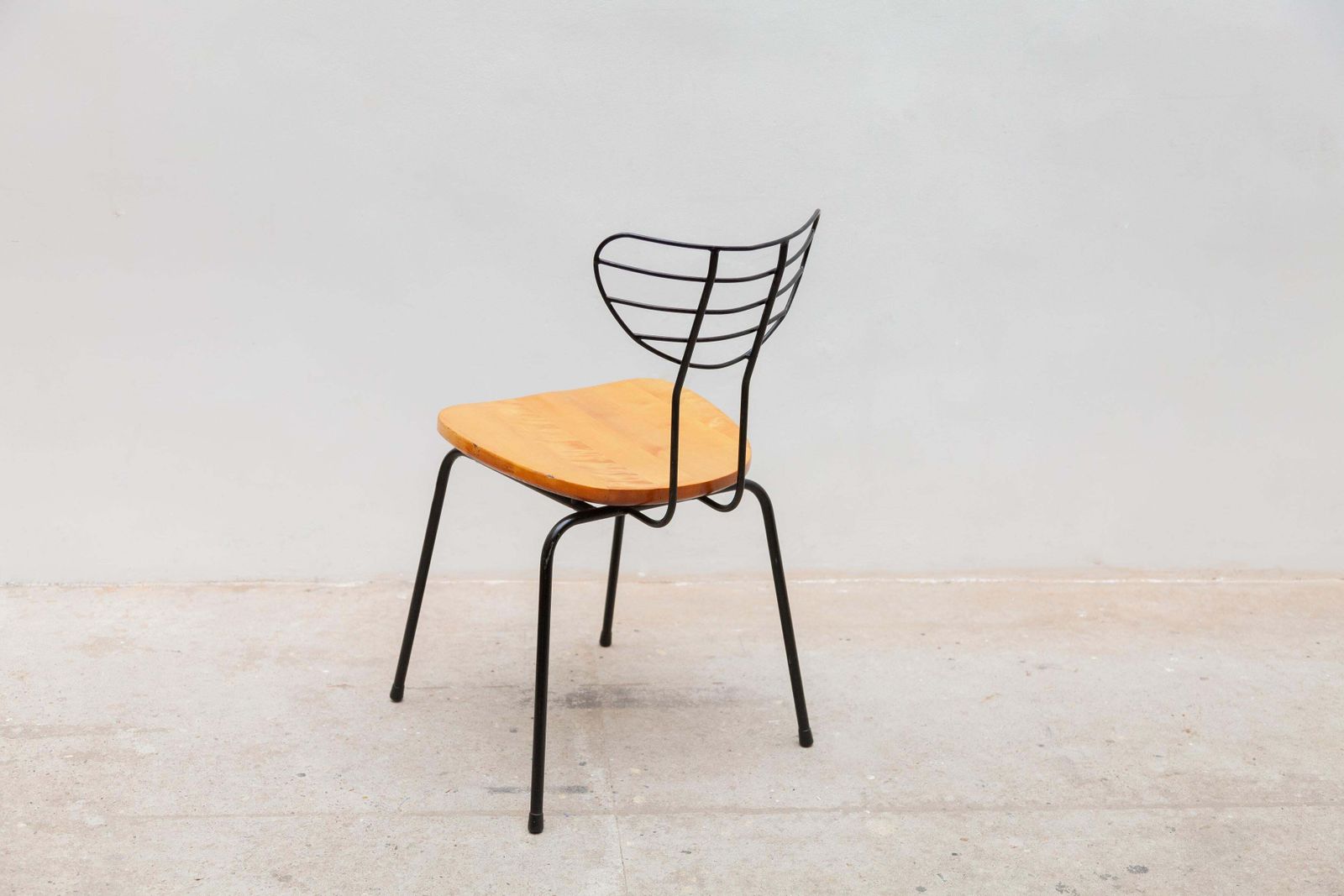 Set Of Six "Radar" Chairs Designed By Willy Van Der Meeren For Tubax, Belgium photo buy