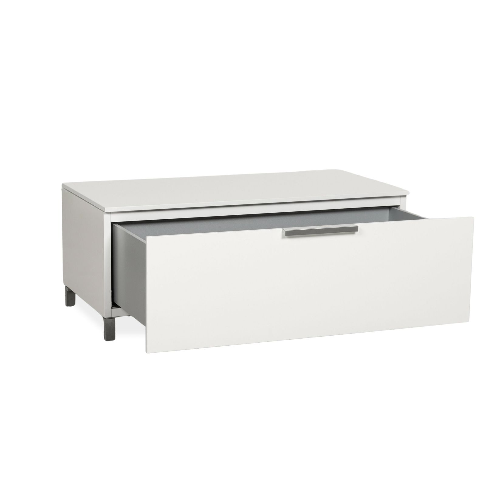 Ligne Roset Everywhere Wooden Sideboard White Lowboard photo for sale