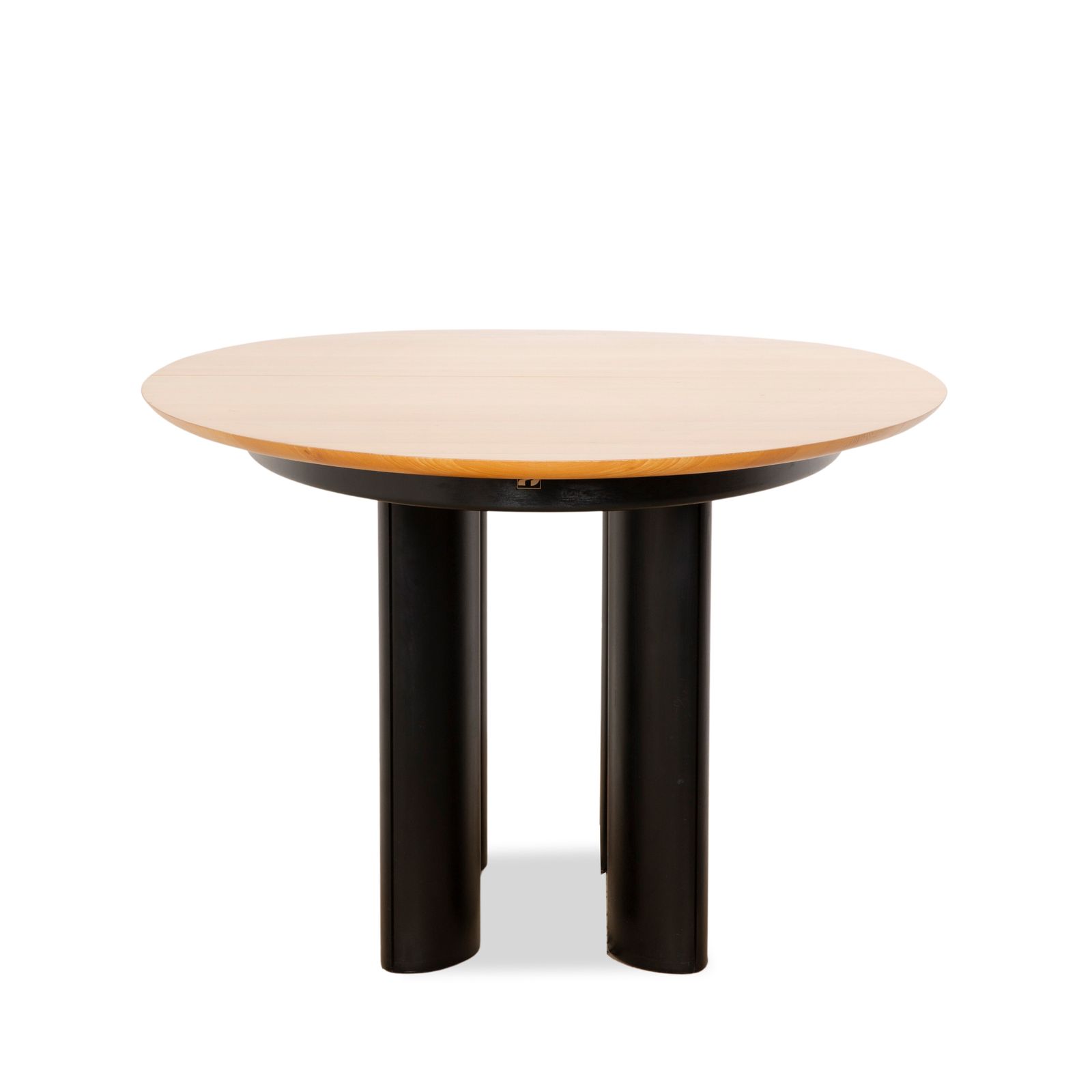 Furniture Draenert 1226 Wooden Dining Table Brown Black Extendable 170/230 X 74 X 104 photo