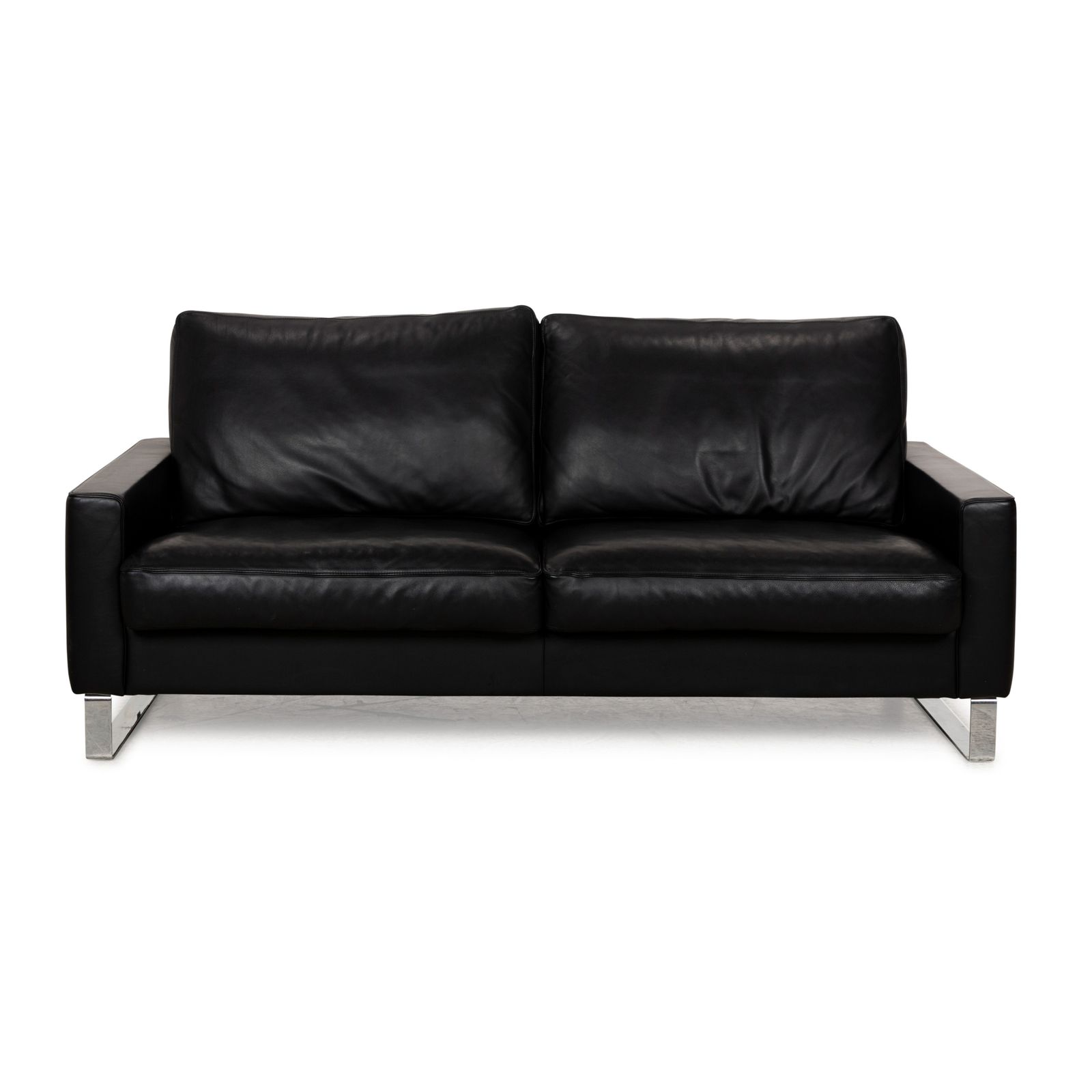 Canapé 3 places Erpo CL 500 en cuir noir