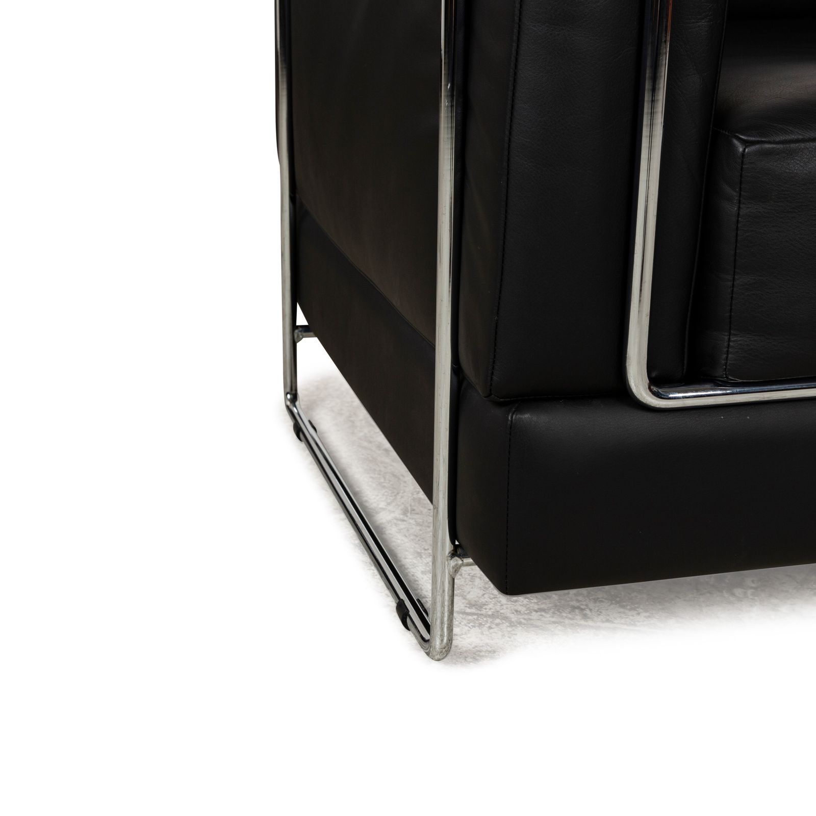 Fauteuil Züco Carat en cuir noir photo Mobilier
