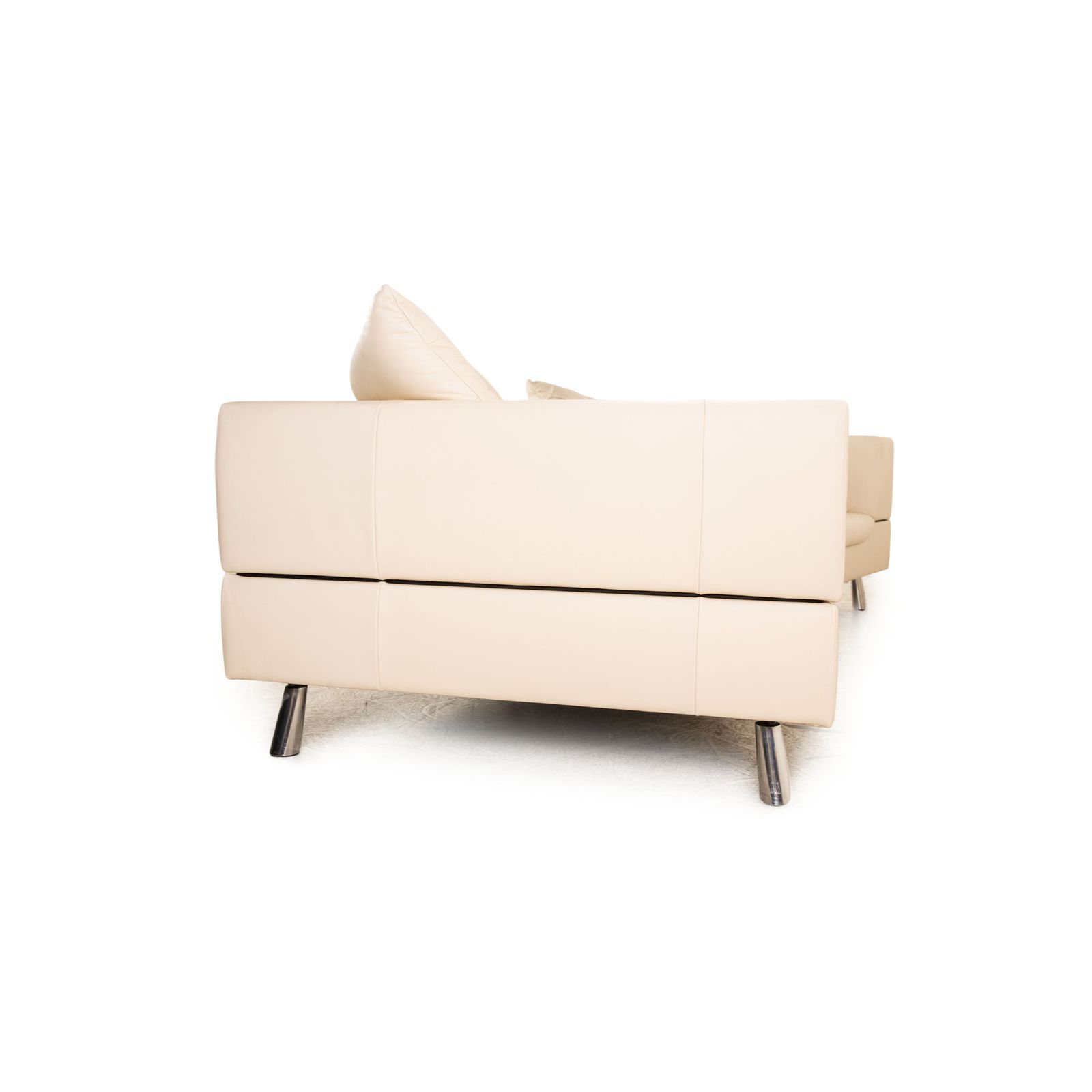 photo furniture Canapé d'angle De Sede DS 104 en cuir crème