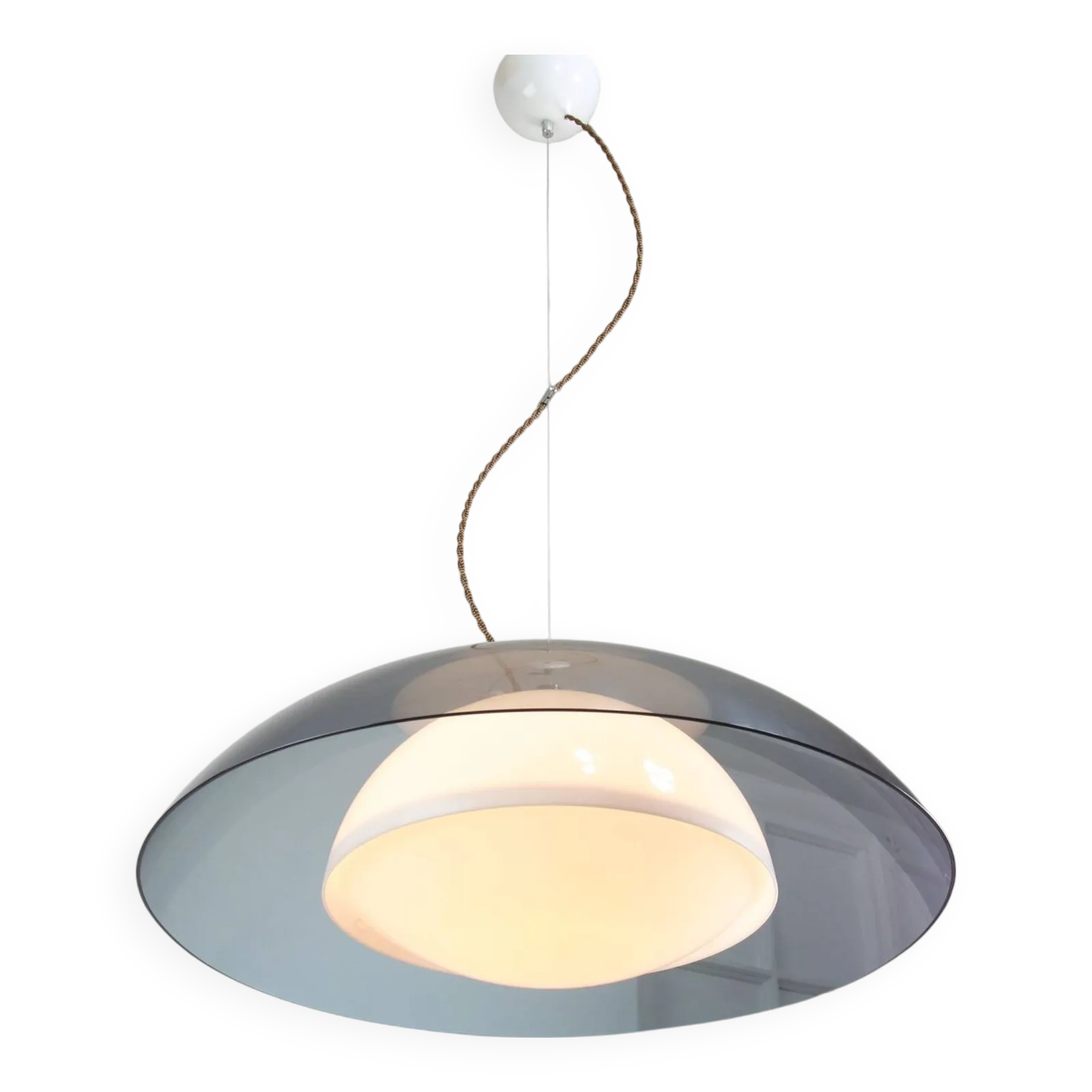 Page 1 Of 20 Vintage Blue Space Age Ufo Lamp By Guzzini, 1970s