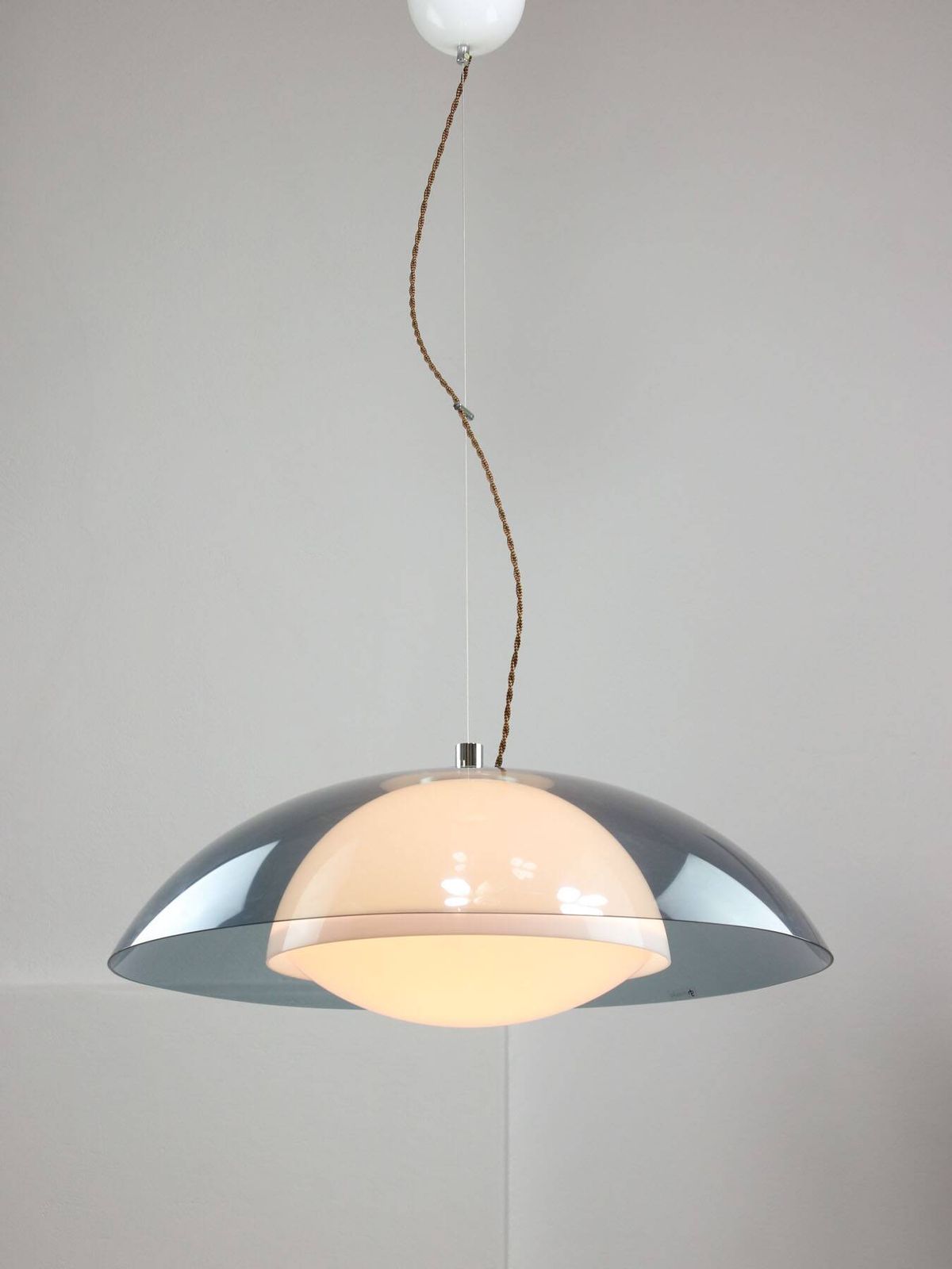 Page 1 Of 20 Vintage Blue Space Age Ufo Lamp By Guzzini, 1970s photo for sale