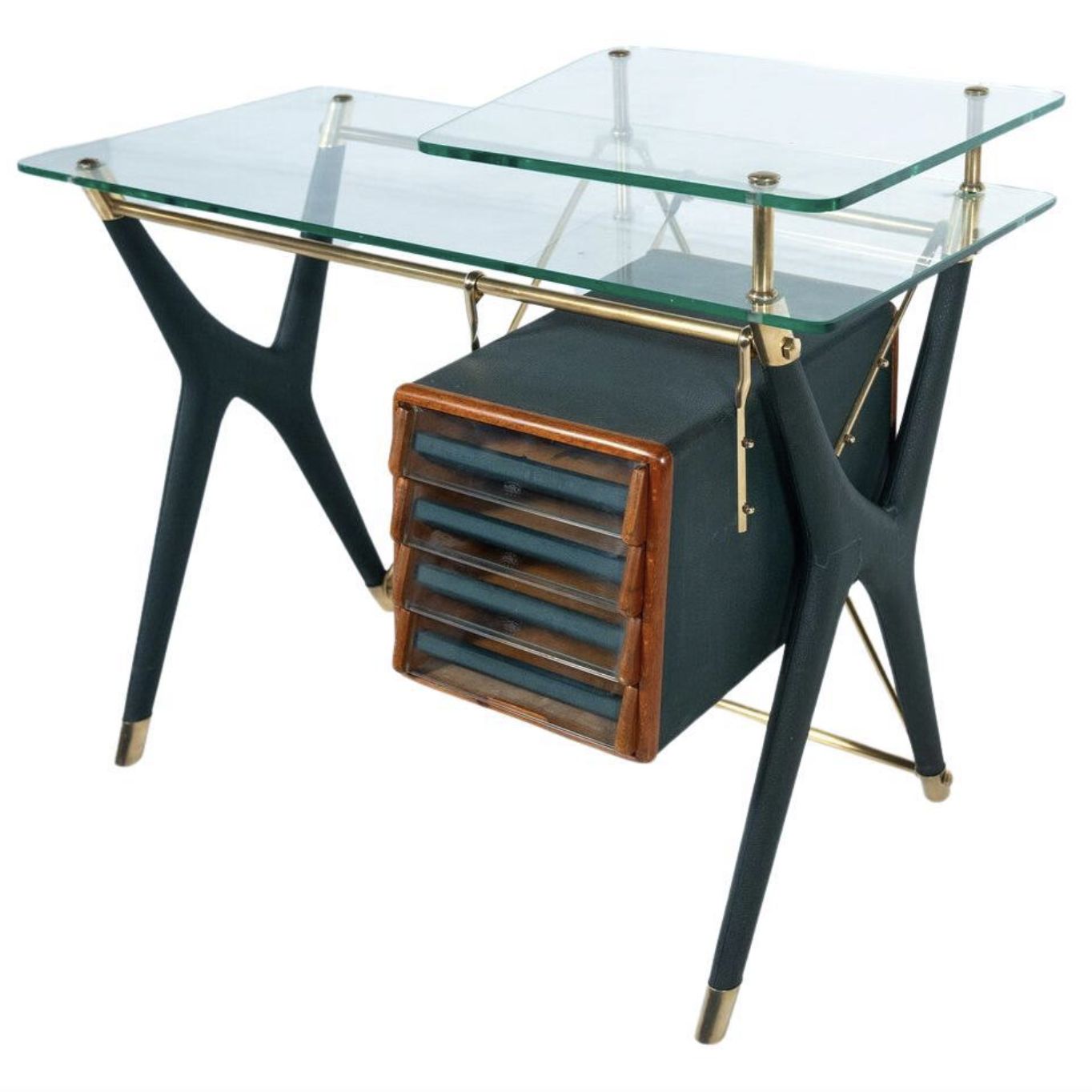Desk By Silvio Berrone From The Bialetti Building, Omegna, Italy 1955