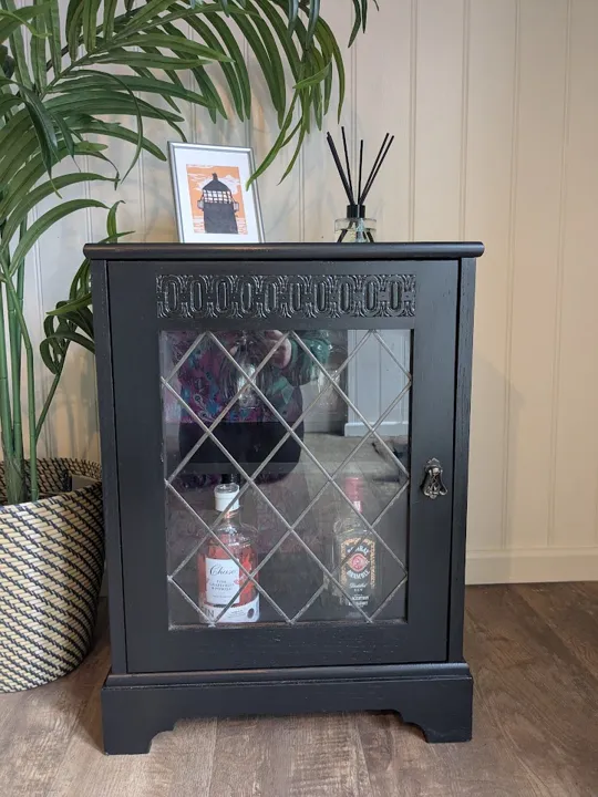 Upcycled Drinks Cabinet