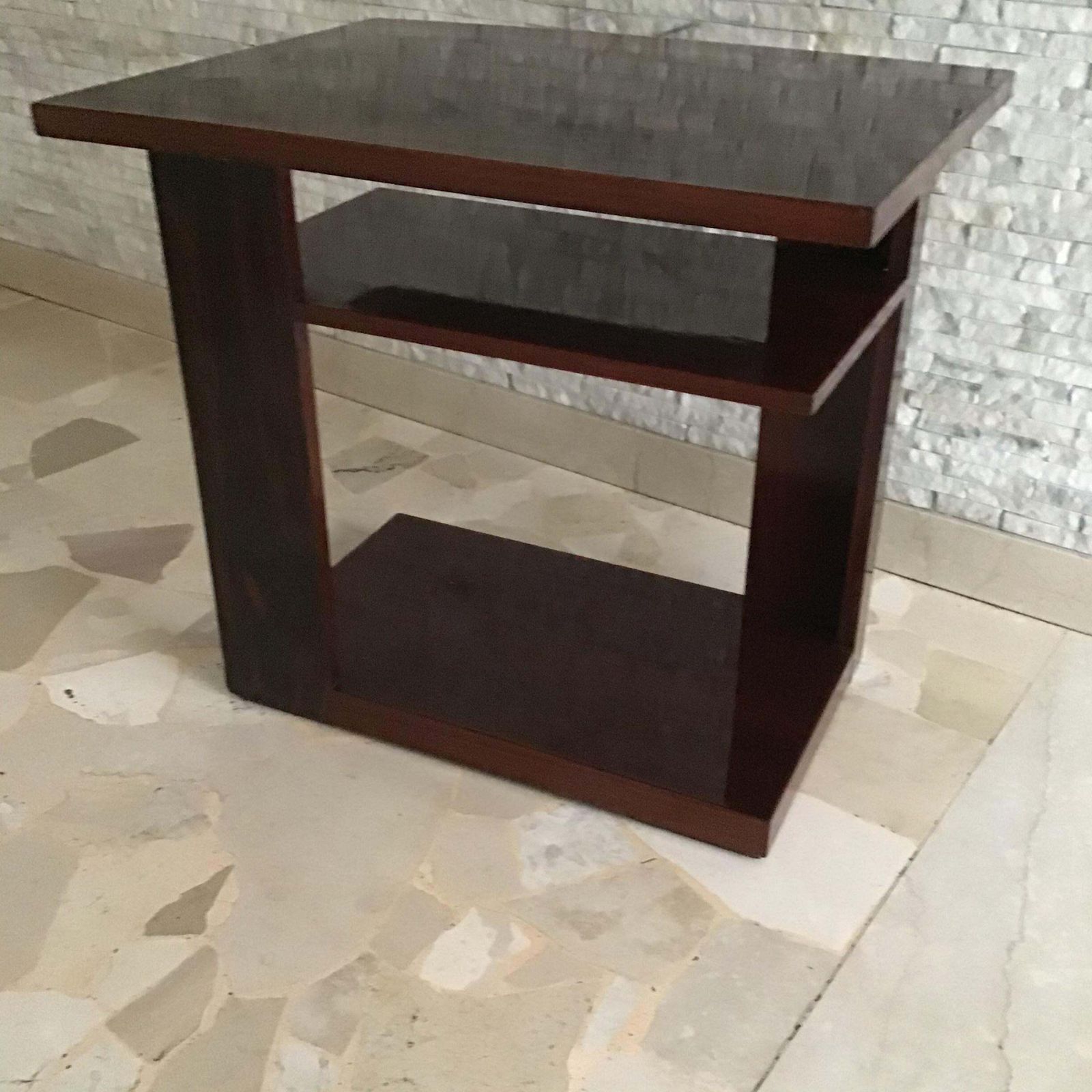 photo for sale Pierre Chareau   Etagere/Coffee Table Style  Wood Rosewood 1950 France