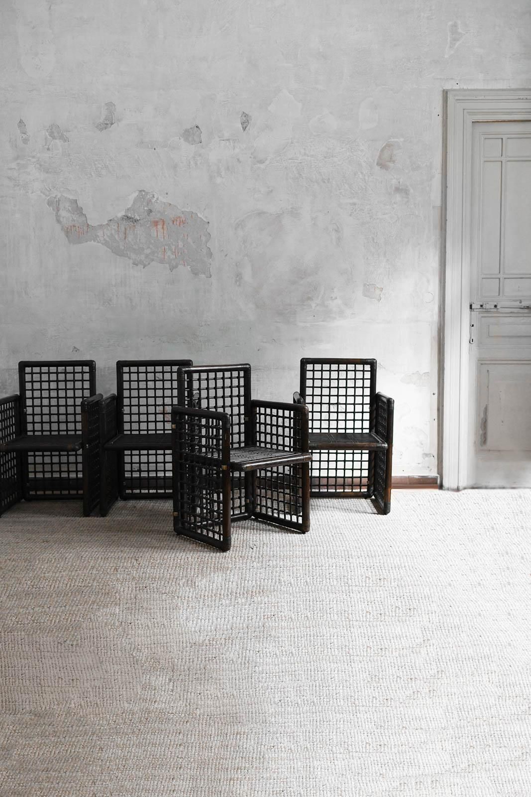 Afra And Tobia Scarpa Dining Set, “Brasilian I” Series, Produced By B&B Italia photo Furniture