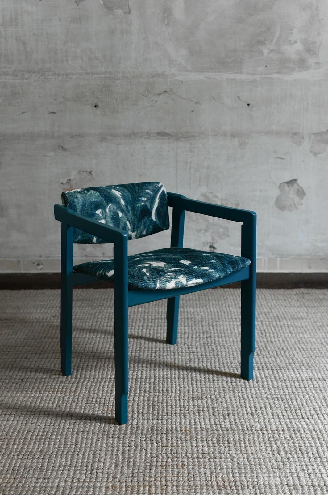 Set Of Six 1960s Lacquered Wood Chairs photo for sale